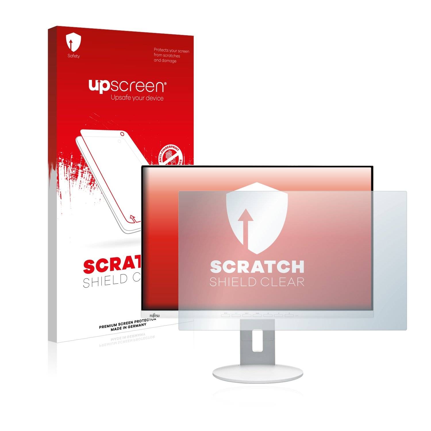upscreen Scratc Shiel Clea Premiu Displayschutzfoli fü Fujits P24- W Neo