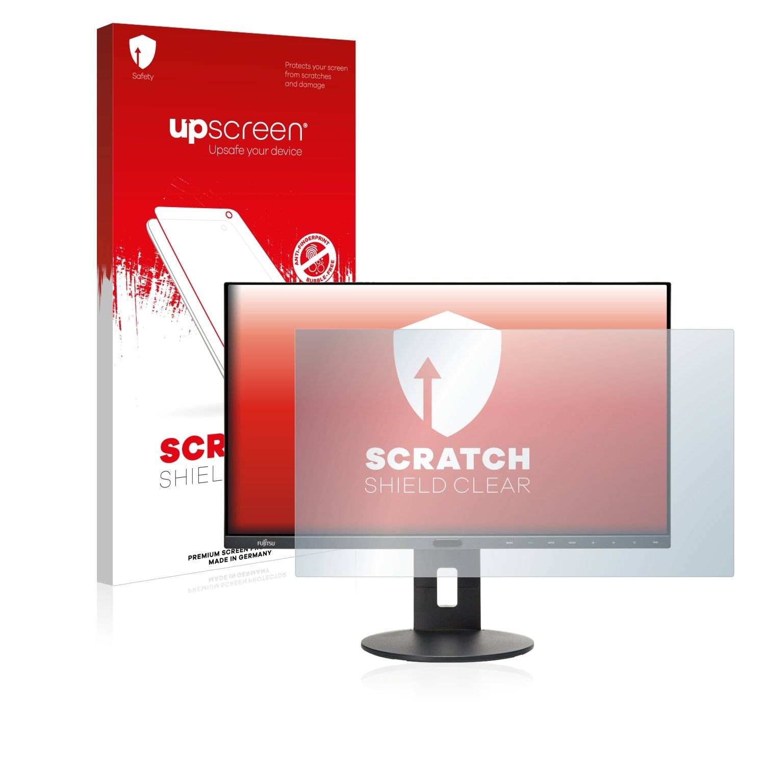 upscreen Scratc Shiel Clea Premiu Displayschutzfoli fü Fujits P24- W Neo