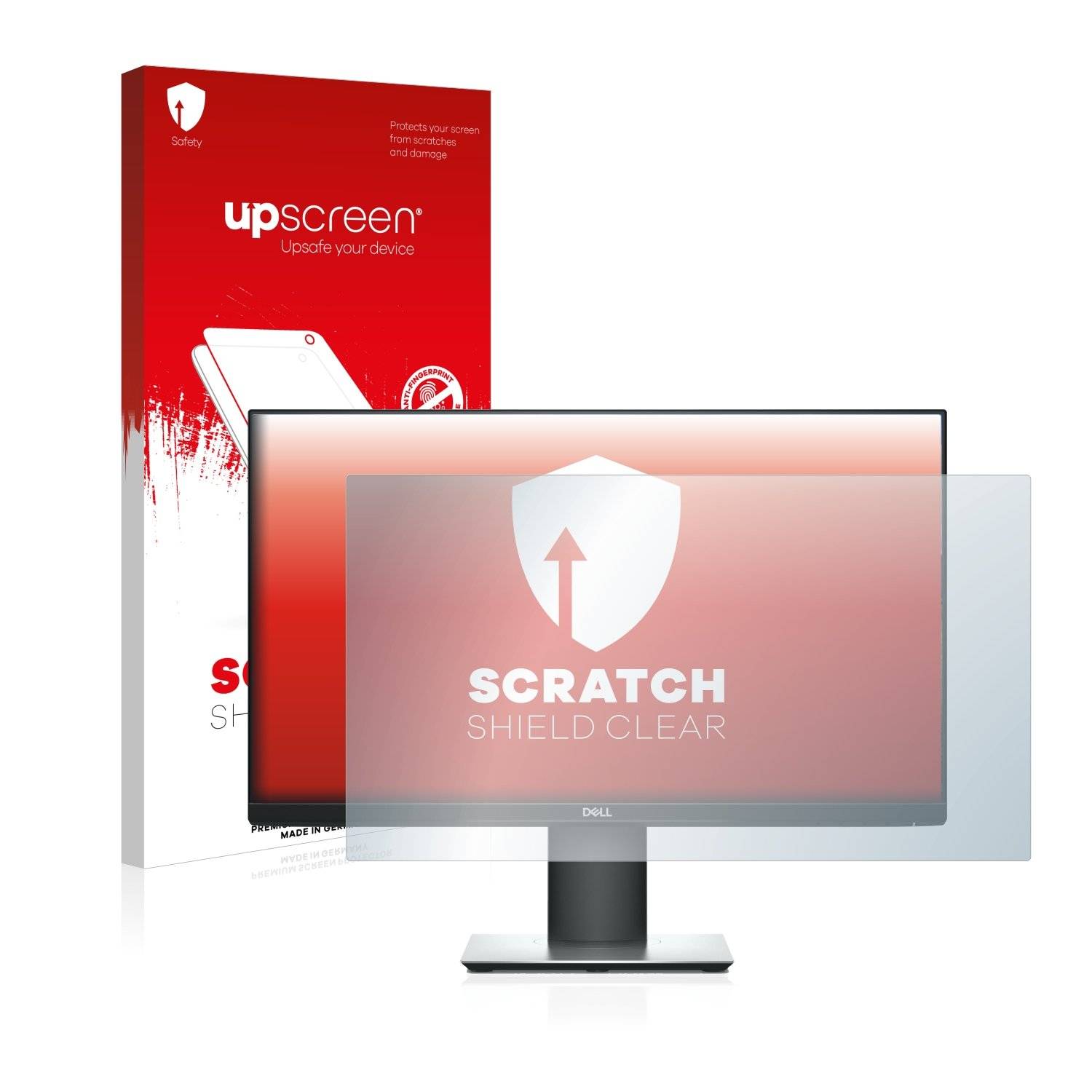 upscreen Scratc Shiel Clea Premiu Displayschutzfoli fü Del UltraShar U2419HC