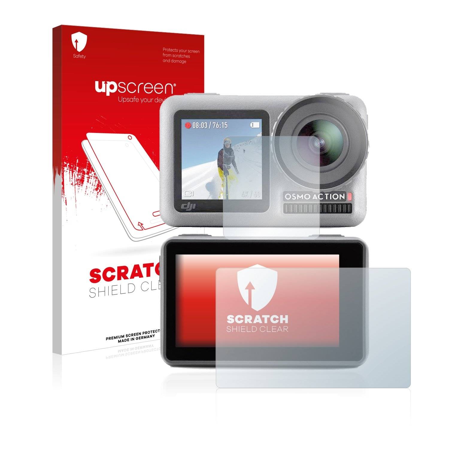 upscreen Scratc Shiel Clea Premiu Displayschutzfoli fü DJ Osm Action