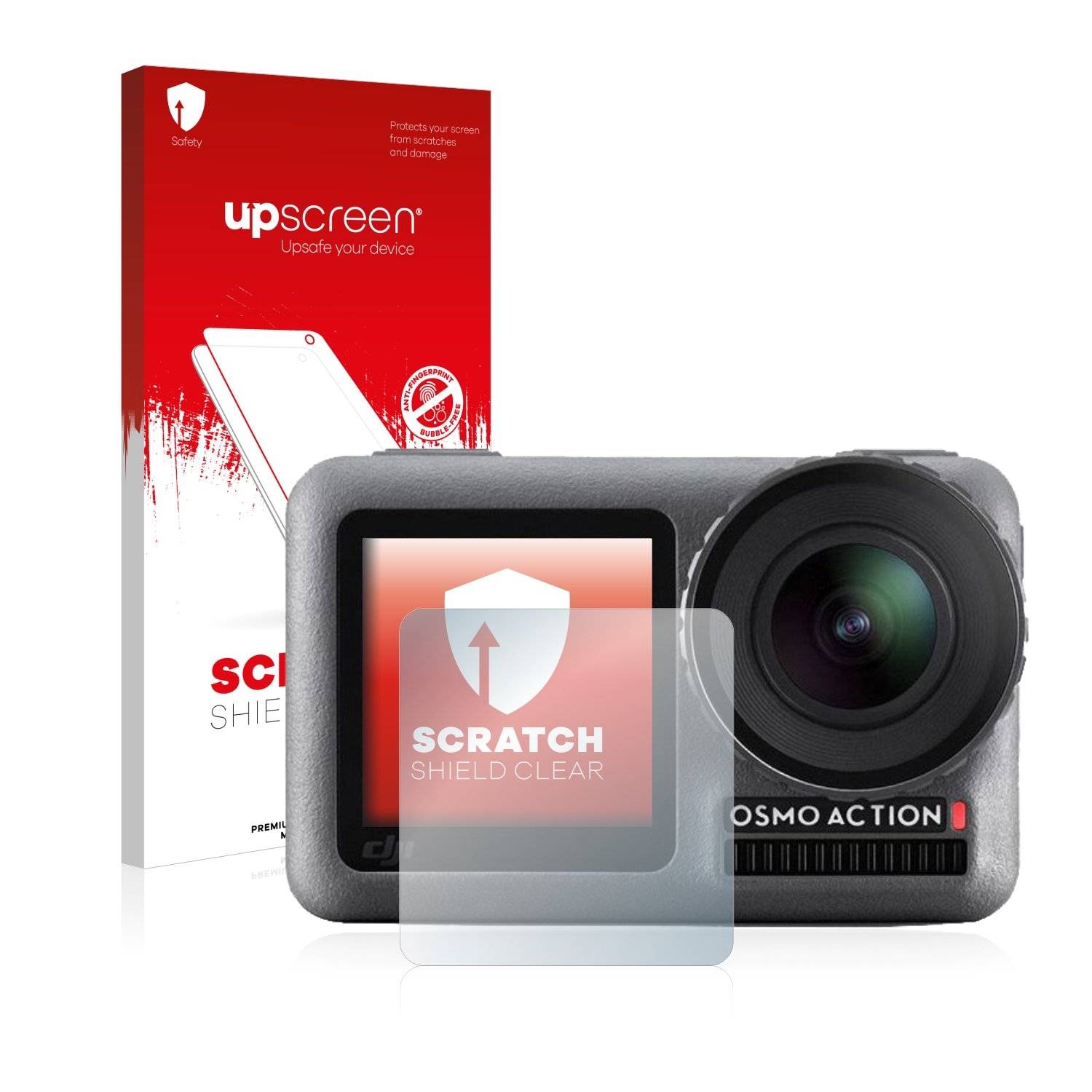 upscreen Scratc Shiel Clea Premiu Displayschutzfoli fü DJ Osm Actio (Vordere Display)