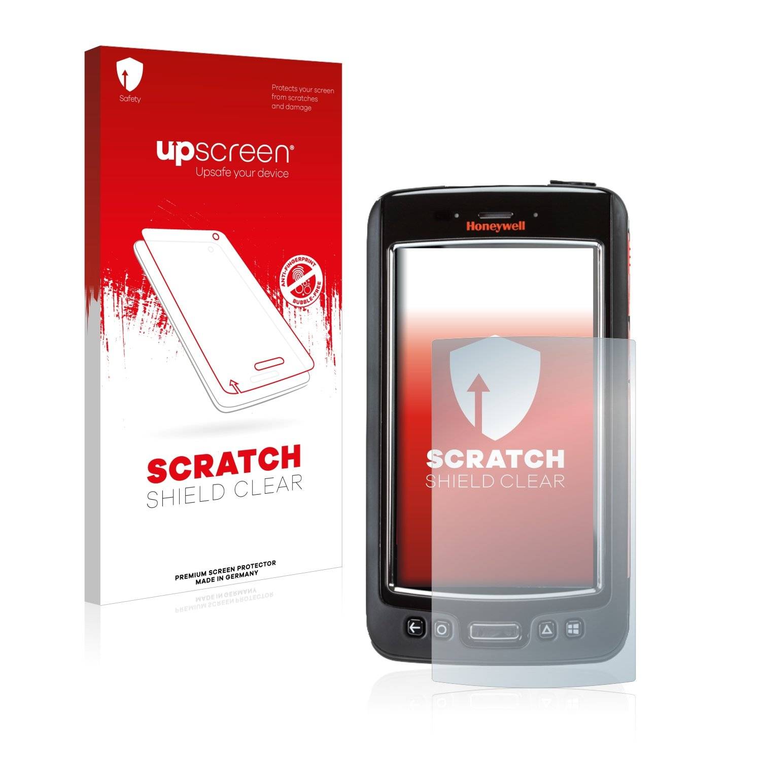 upscreen Scratc Shiel Clea Premiu Displayschutzfoli fü Honeywel Dolphi D75e