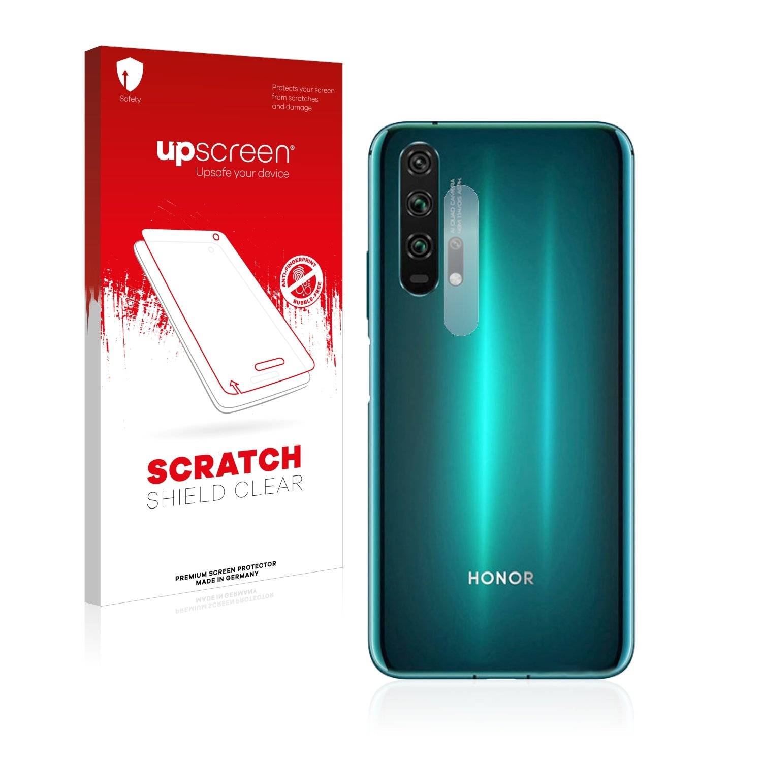 upscreen Scratc Shiel Clea Premiu Displayschutzfoli fü Huawe Hono 2 Pr (Kamer au de Rückseite)