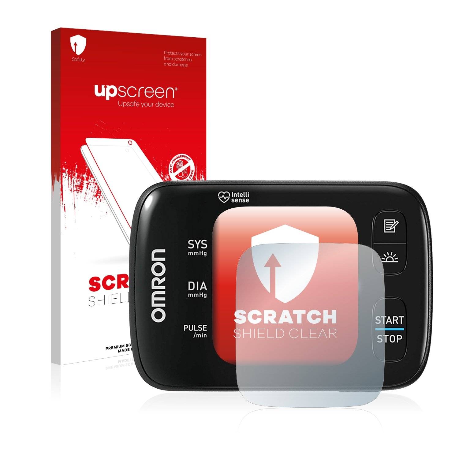 upscreen Scratc Shiel Clea Premiu Displayschutzfoli fü Omro RS Intell IT