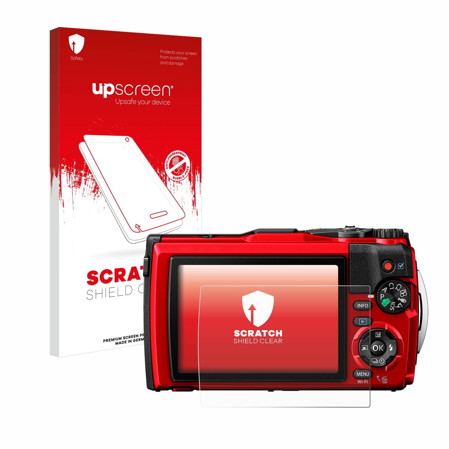 upscreen Scratch Shield Schutzfolie für Olympus Tough TG-6
