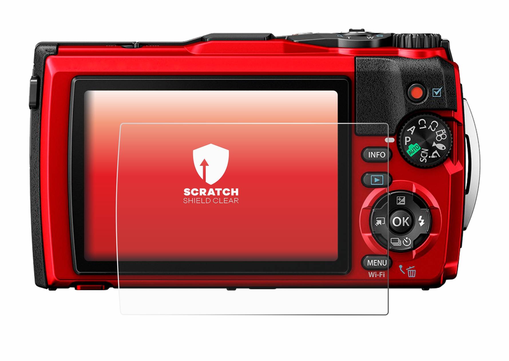 upscreen Scratch Shield Schutzfolie für Olympus Tough TG-6