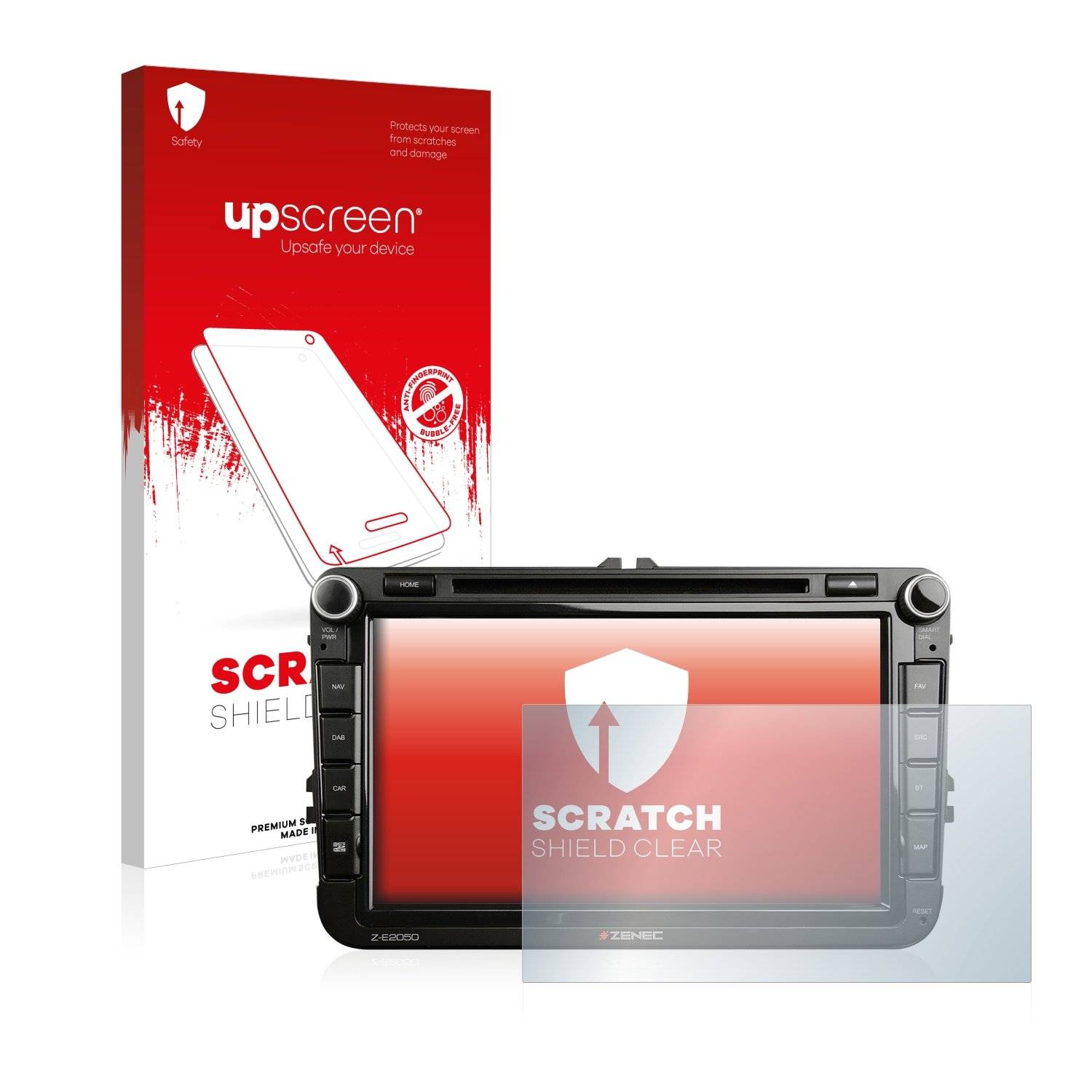 upscreen Scratc Shiel Clea Premiu Displayschutzfoli fü Zene Z-E2050