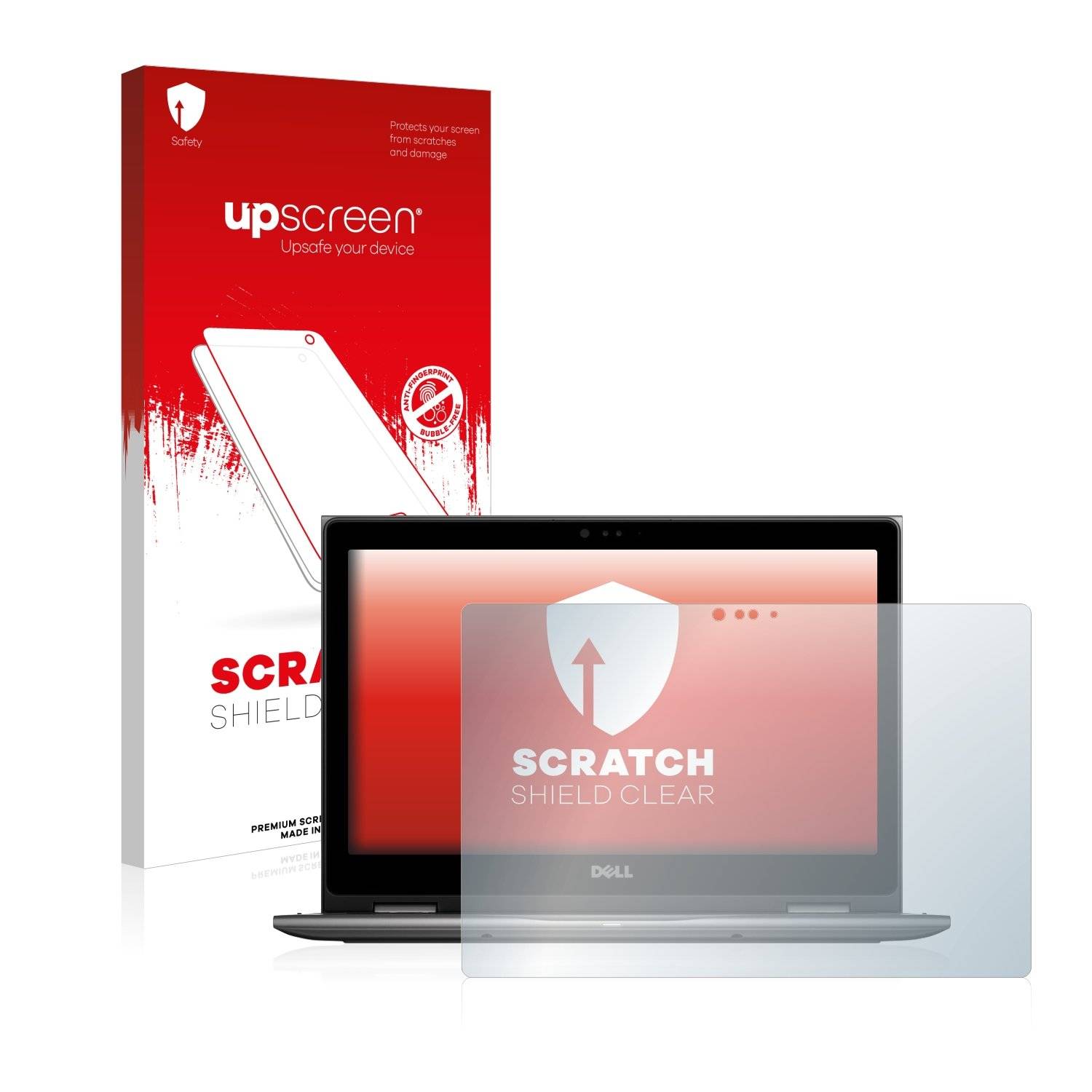upscreen Scratc Shiel Clea Premiu Displayschutzfoli fü Del Latitud 339 2-in- (zwe Kameras)