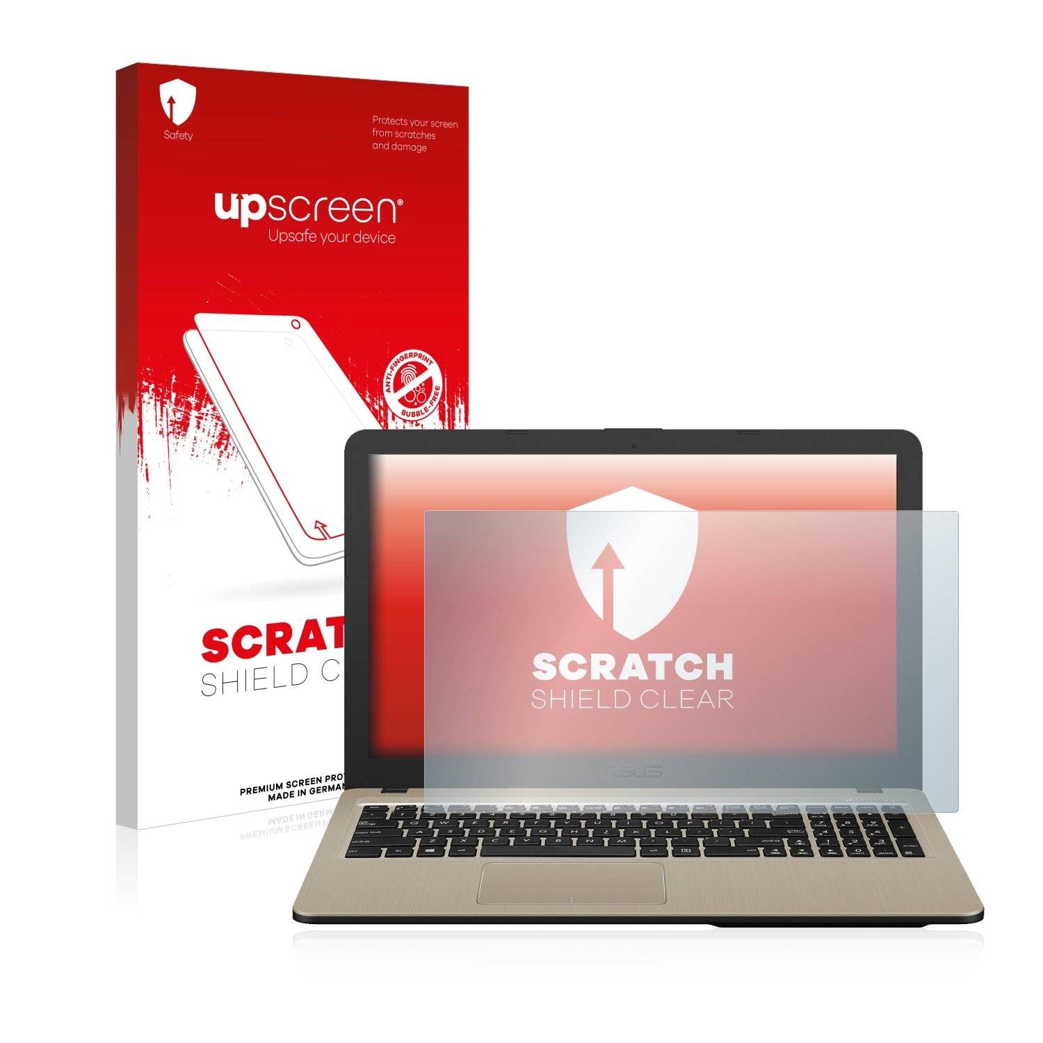 upscreen Scratc Shiel Clea Premiu Displayschutzfoli fü Asu VivoBoo F540MA-GQ056T