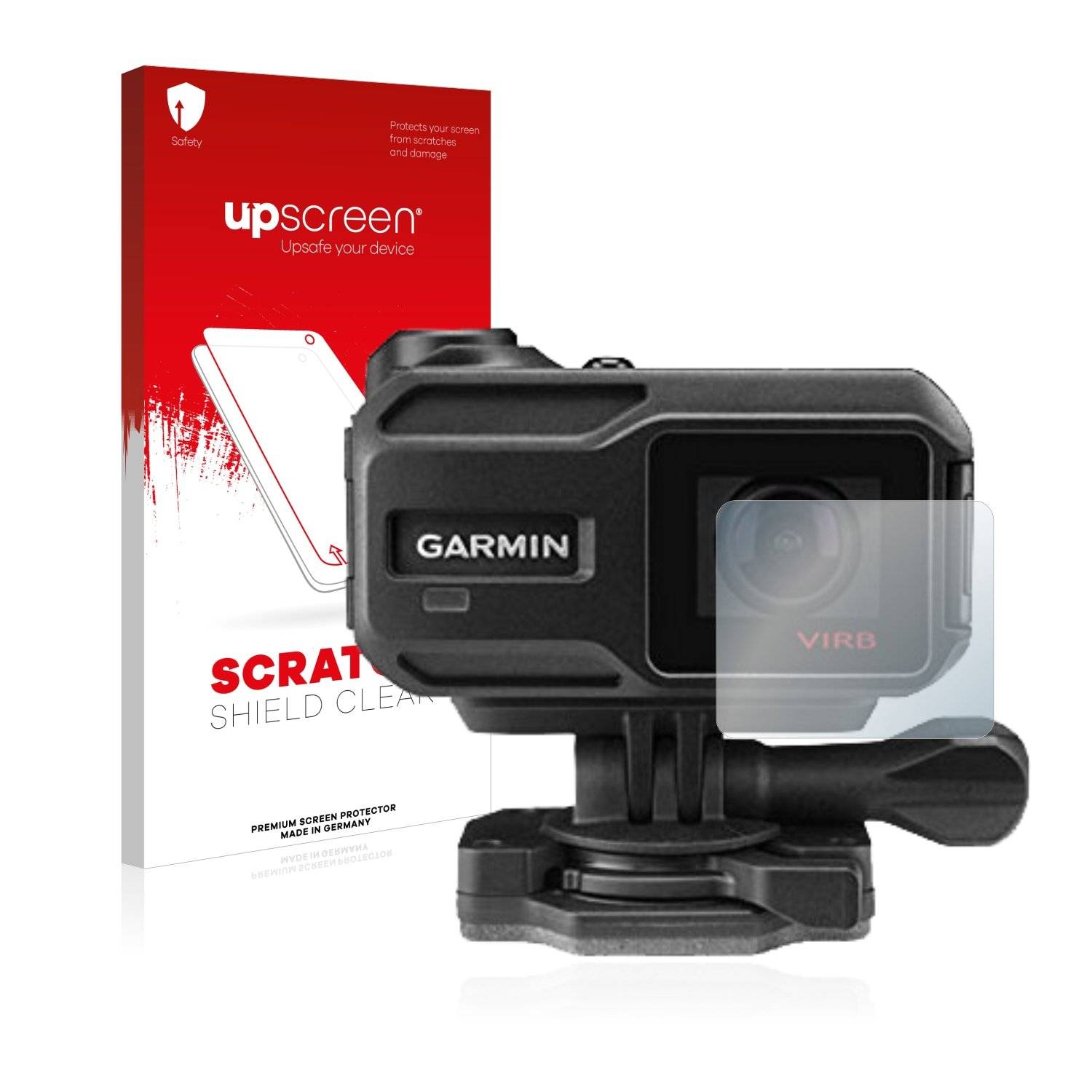 upscreen Scratc Shiel Clea Premiu Displayschutzfoli fü Garmi Vir  (Linse)
