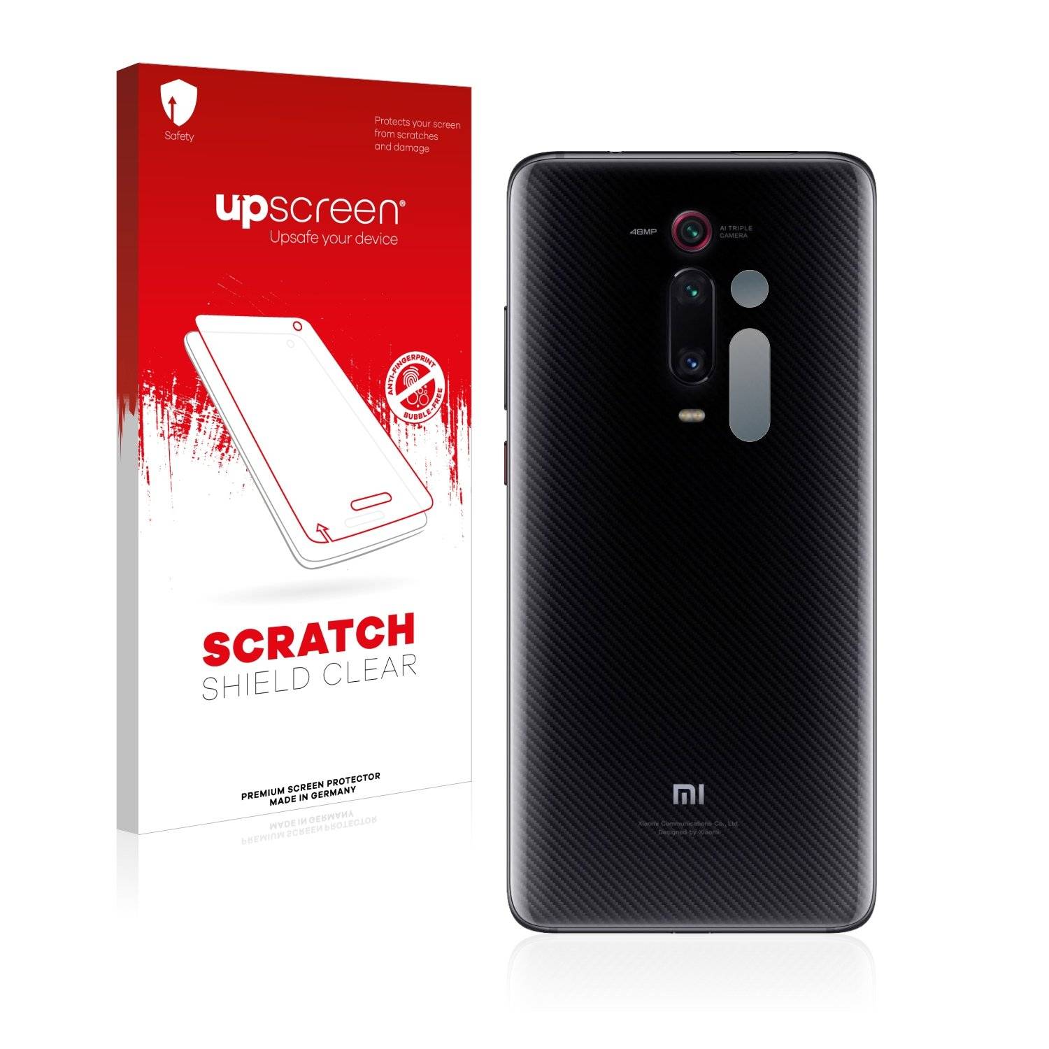 upscreen Scratc Shiel Clea Premiu Displayschutzfoli fü Xiaom M K2 Pr (Kamer au de Rückseite)