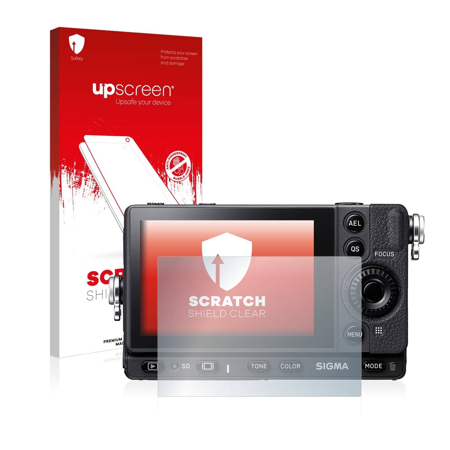 upscreen Scratc Shiel Clea Premiu Displayschutzfoli fü Sigm FP