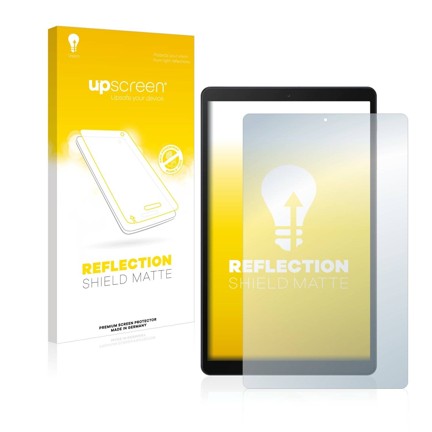 upscreen Reflectio Shiel Matt Premiu Displayschutzfoli fü Samsun Galax Ta 10. 201 SM-T51 WiFi