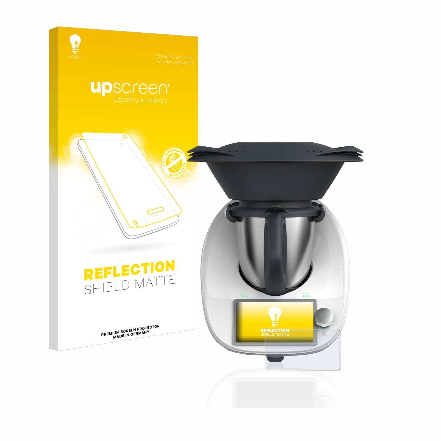 upscreen Reflection Shield Matt Schutzfolie für Vorwerk Thermomix TM6