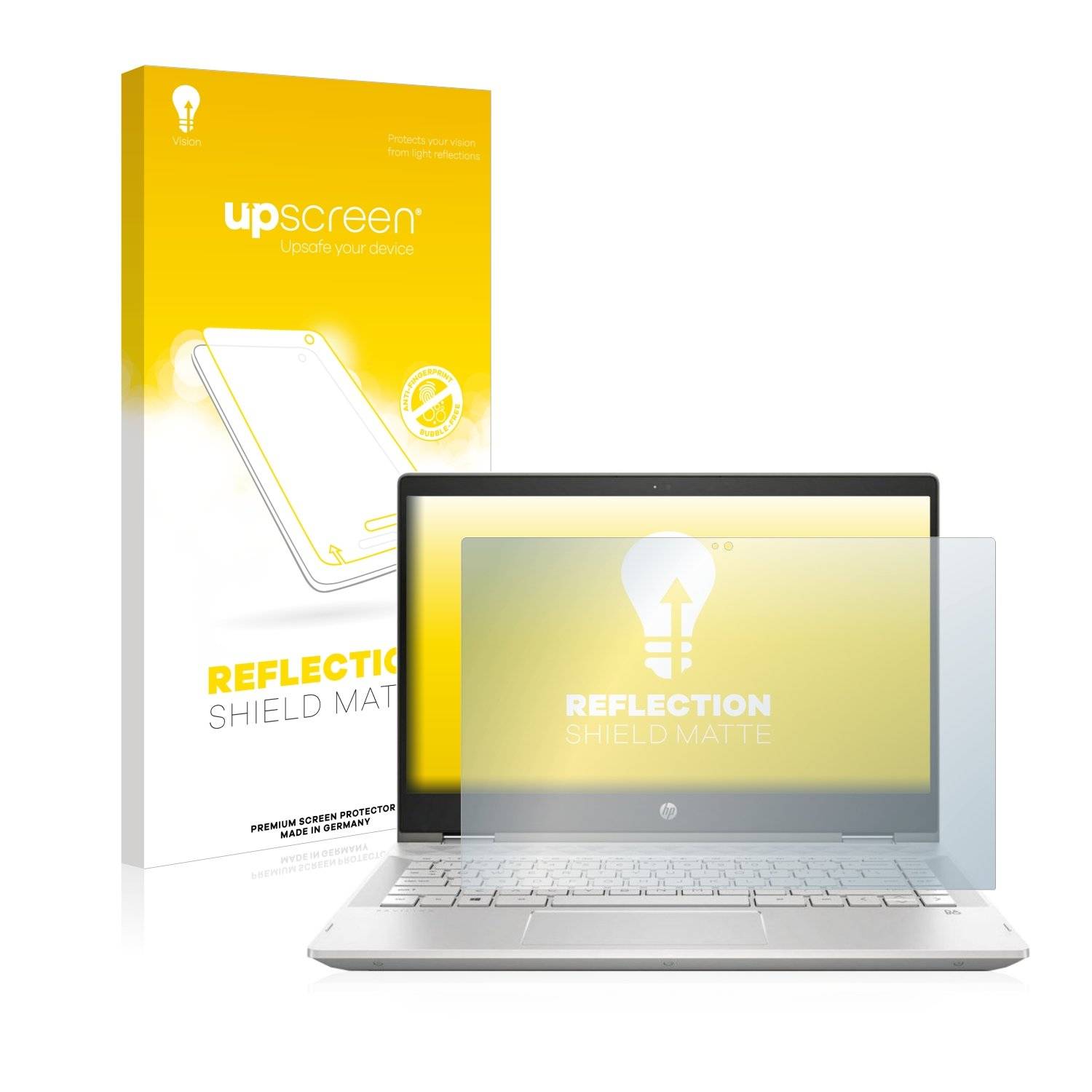 upscreen Reflectio Shiel Matt Premiu Displayschutzfoli fü H Pavilio x36 14-cd1012nf