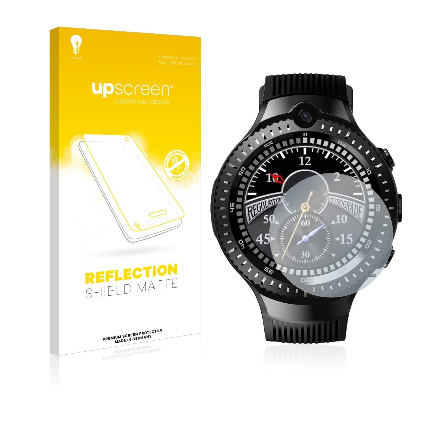 upscreen Reflectio Shiel Matt Premiu Displayschutzfoli fü Zeblaz Tho Dual