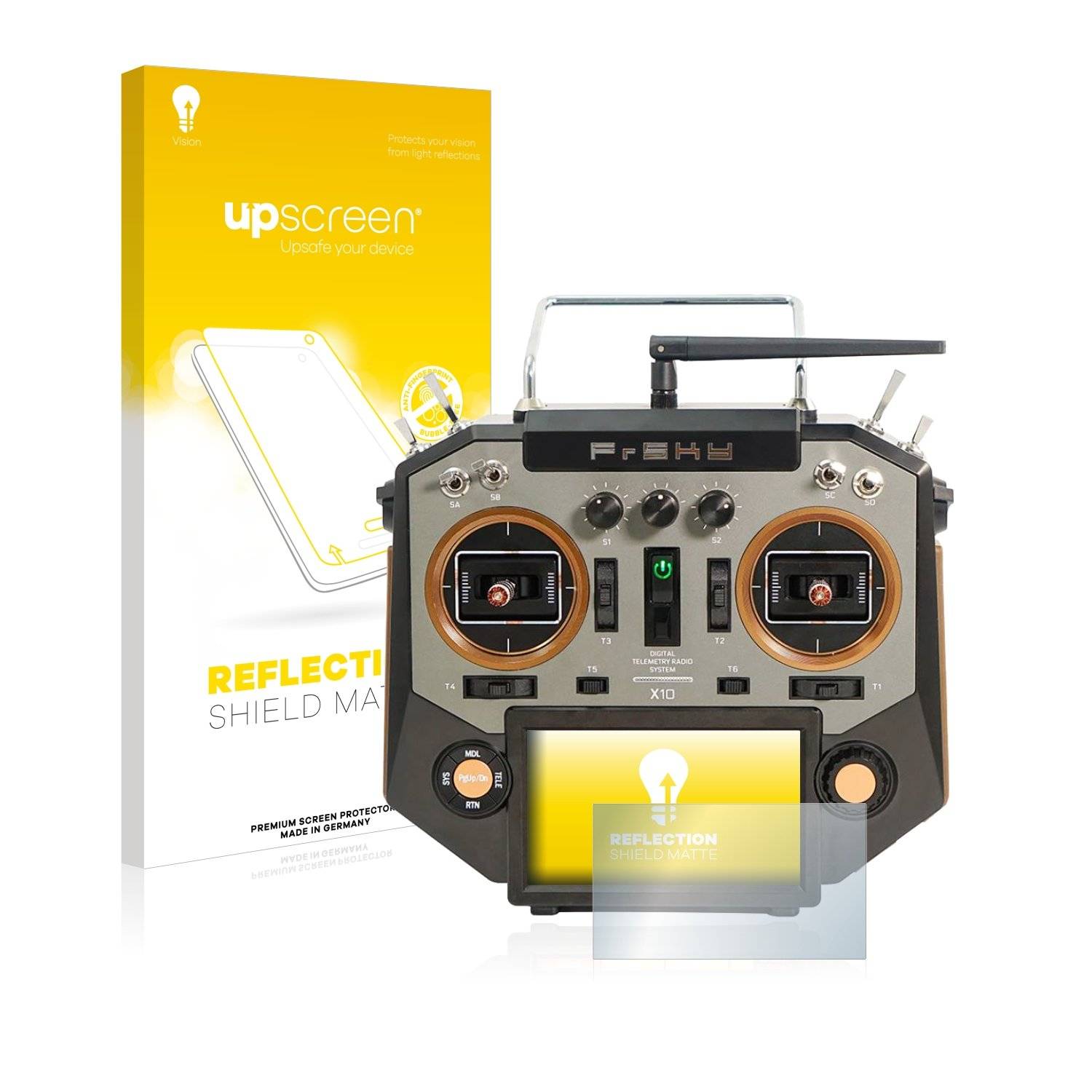 upscreen Reflectio Shiel Matt Premiu Displayschutzfoli fü Horu X10