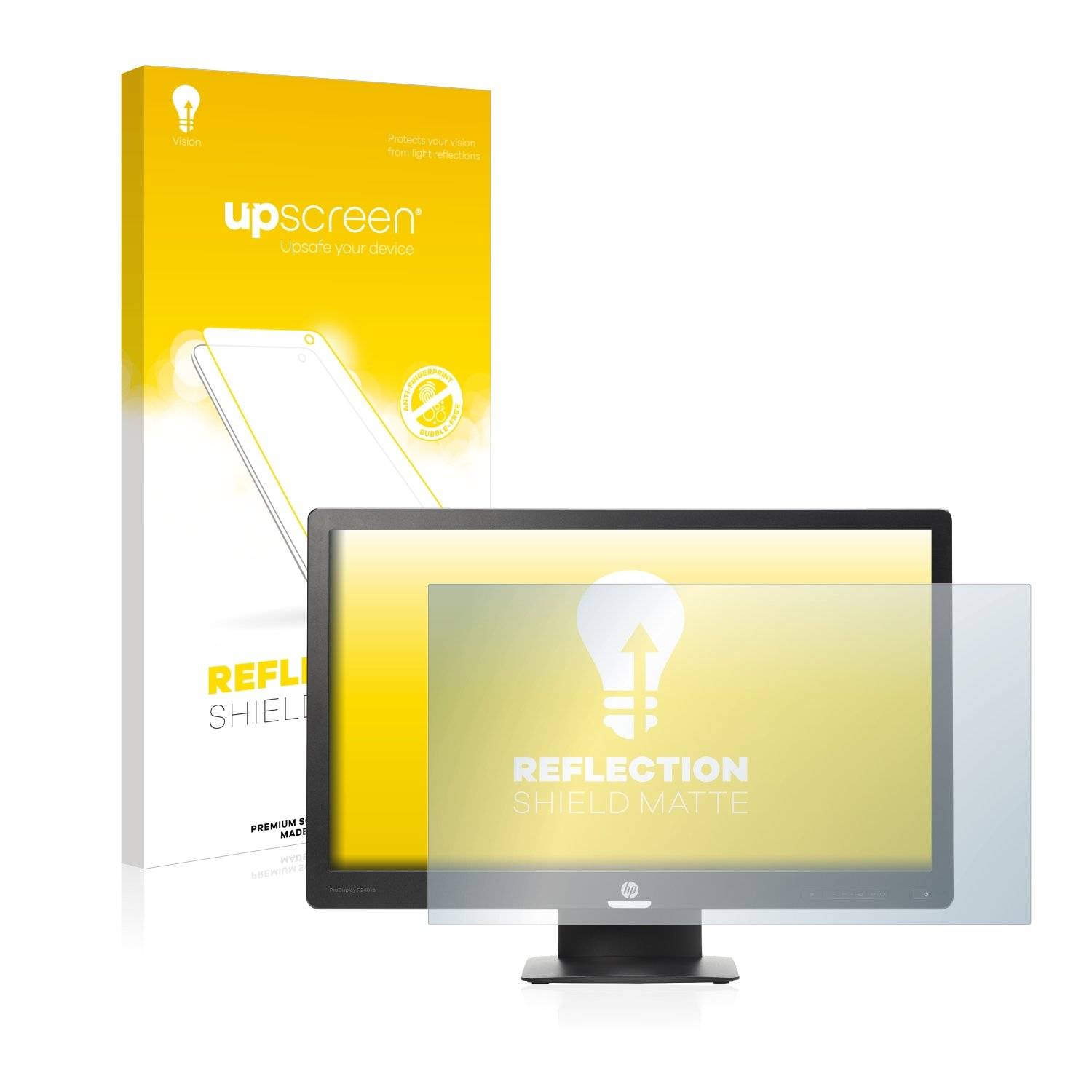 upscreen Reflectio Shiel Matt Premiu Displayschutzfoli fü H ProDispla P240va