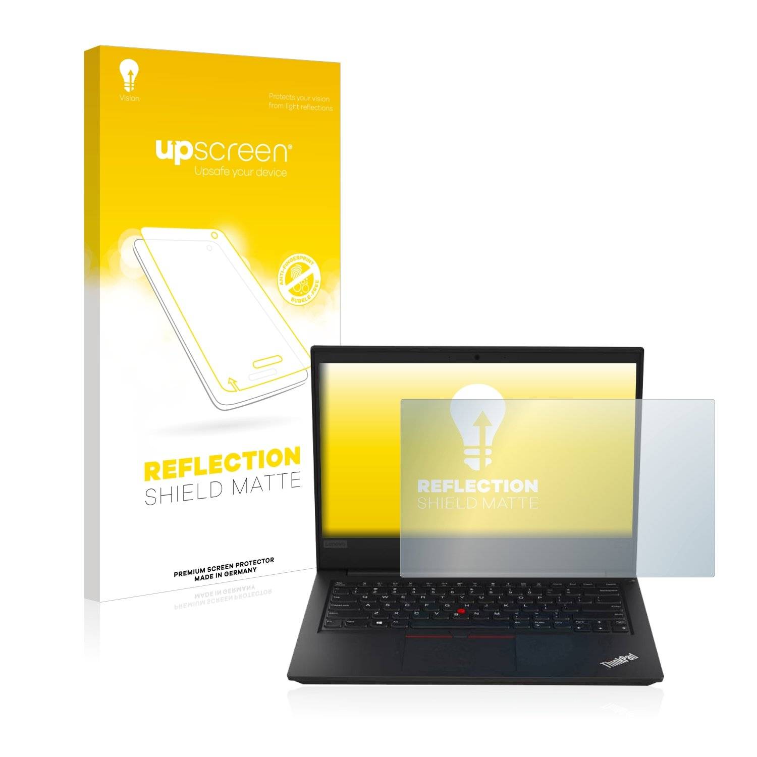 upscreen Reflectio Shiel Matt Premiu Displayschutzfoli fü Lenov ThinkPa E495