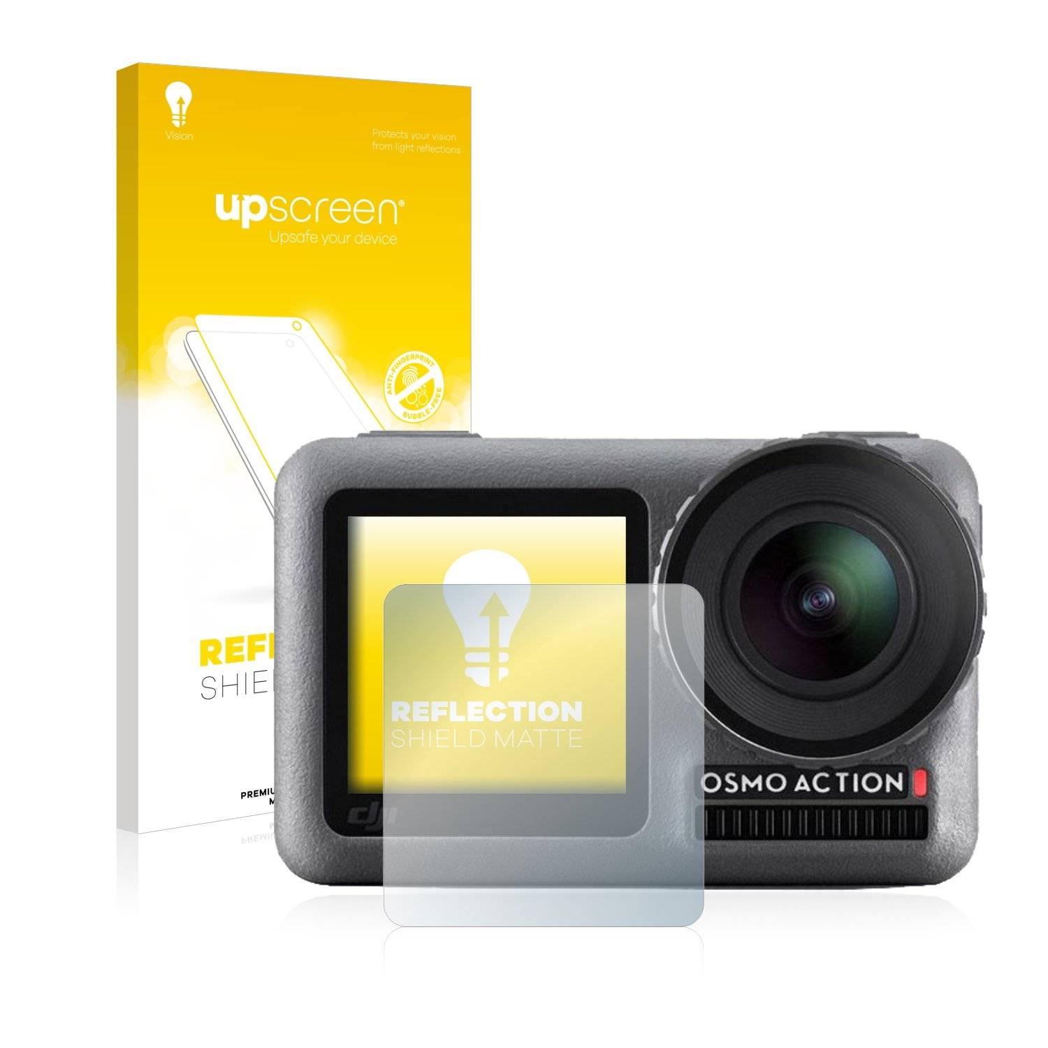 upscreen Reflectio Shiel Matt Premiu Displayschutzfoli fü DJ Osm Actio (Vordere Display)