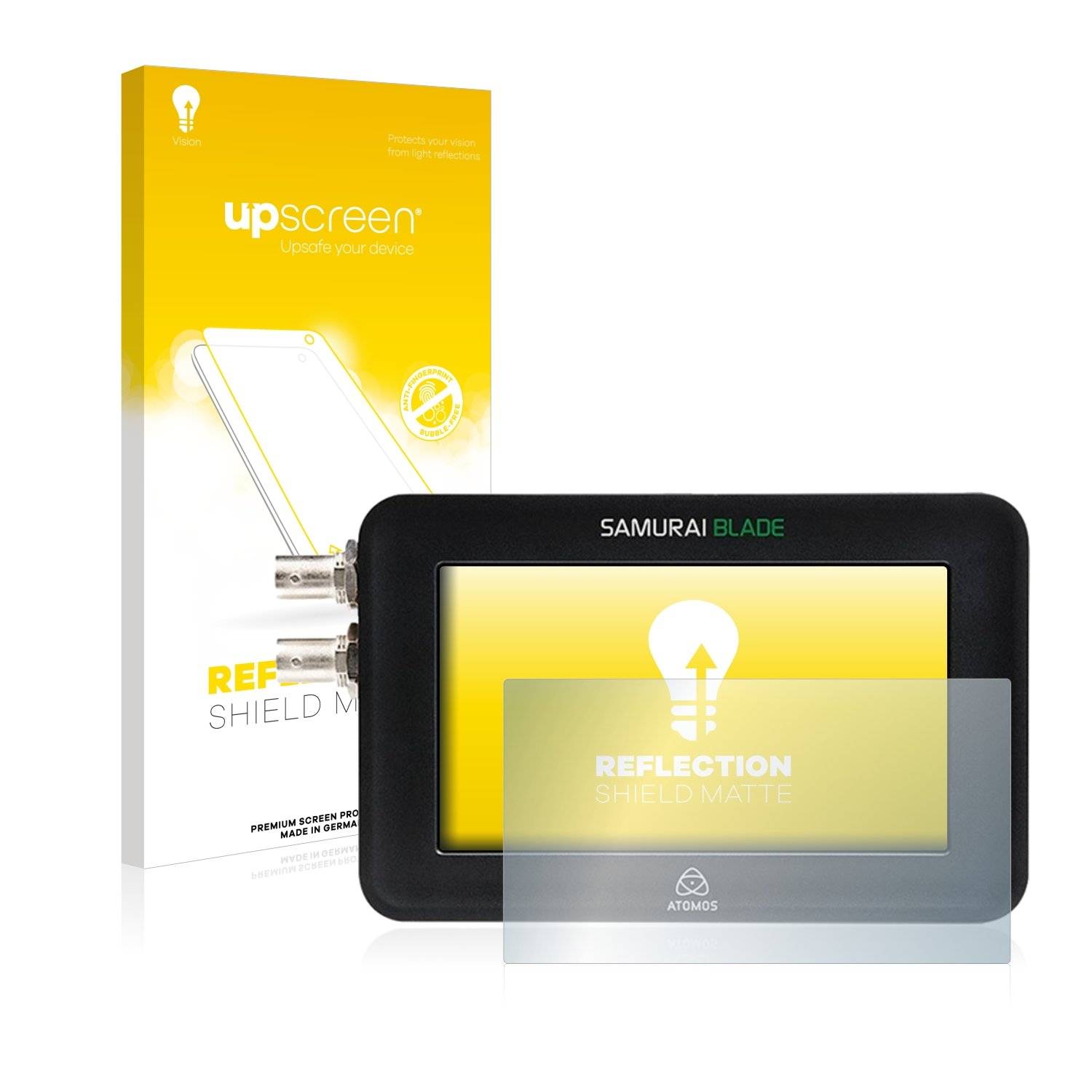 upscreen Reflectio Shiel Matt Premiu Displayschutzfoli fü Atomo Samura Blade