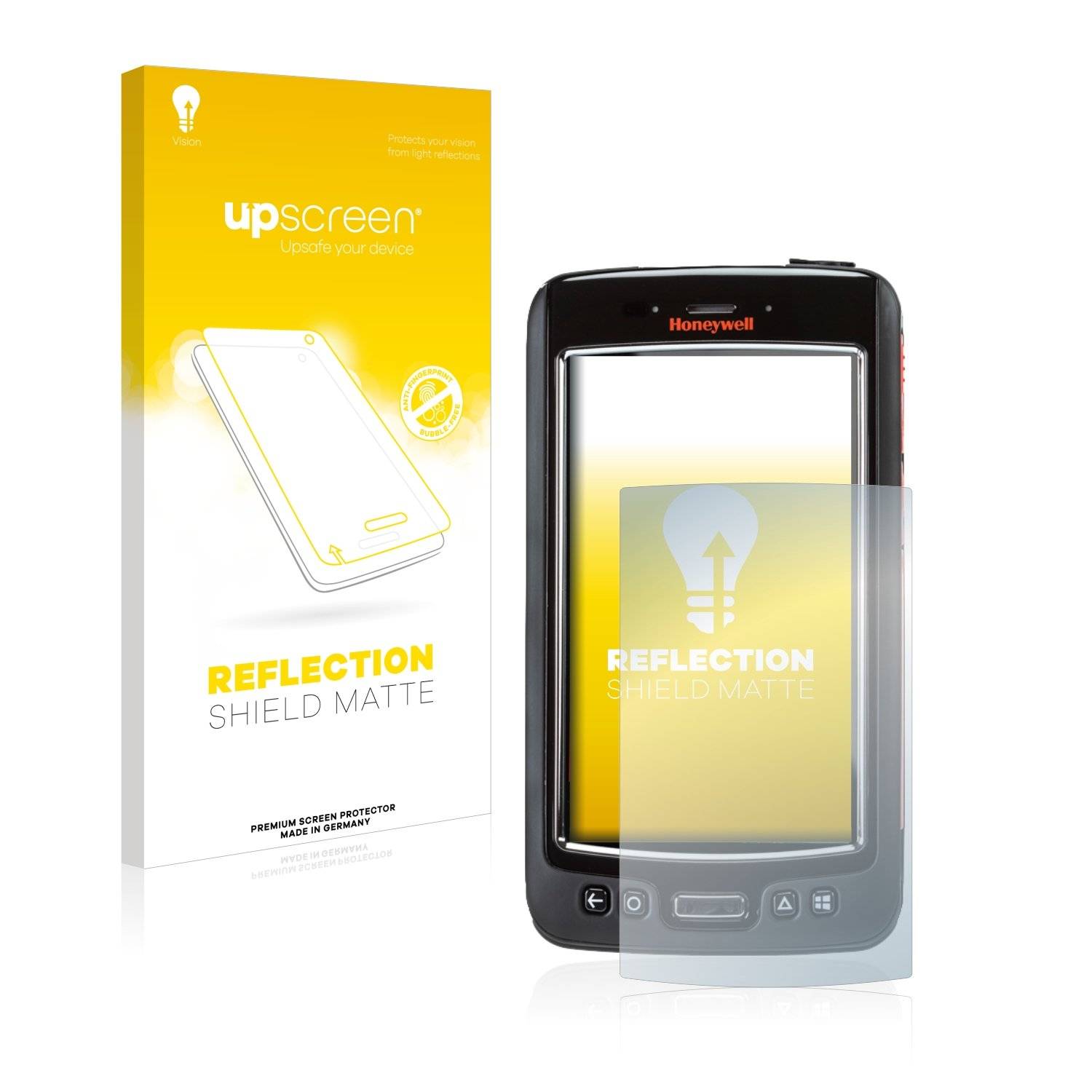 upscreen Reflectio Shiel Matt Premiu Displayschutzfoli fü Honeywel Dolphi D75e