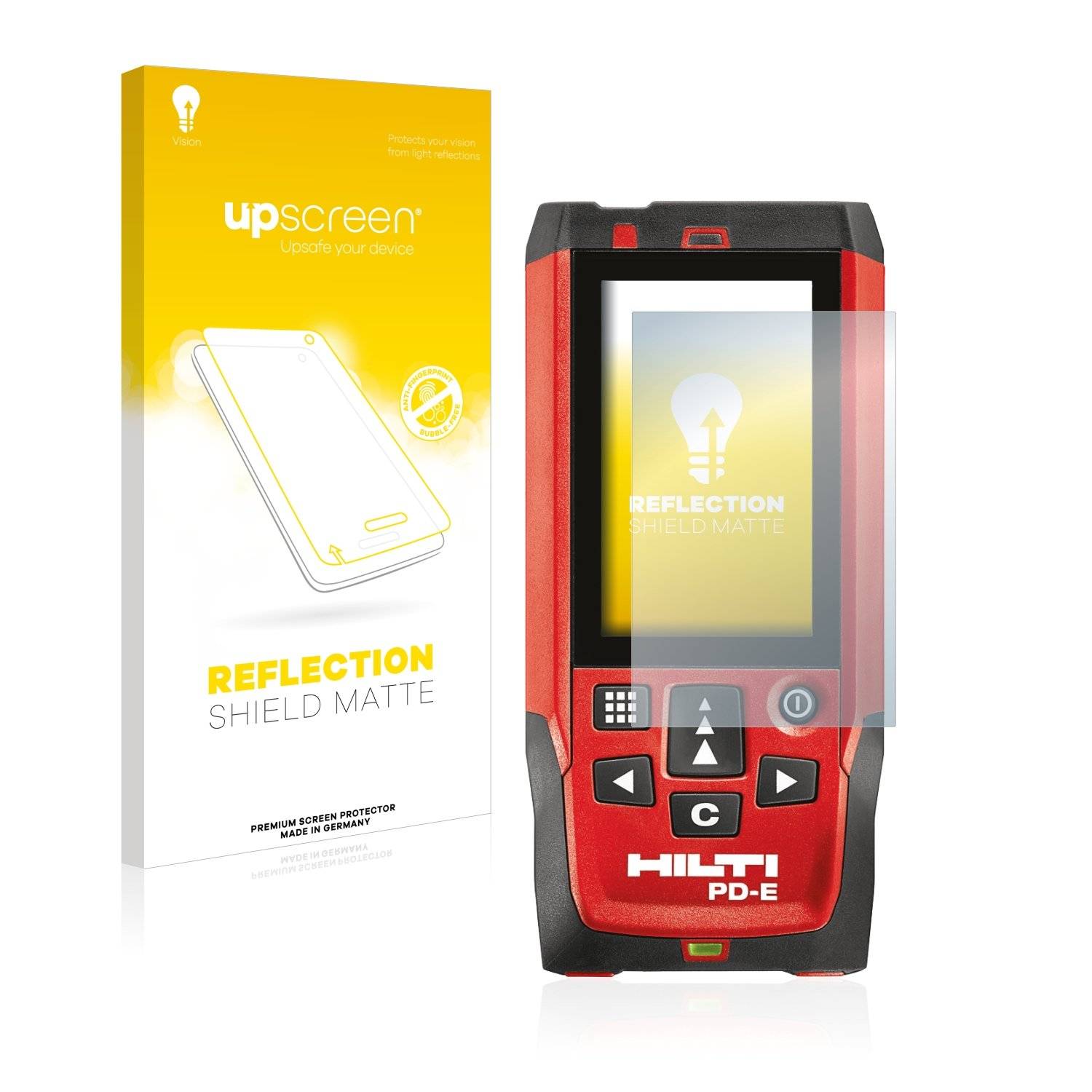 upscreen Reflectio Shiel Matt Premiu Displayschutzfoli fü Hilt PD-E