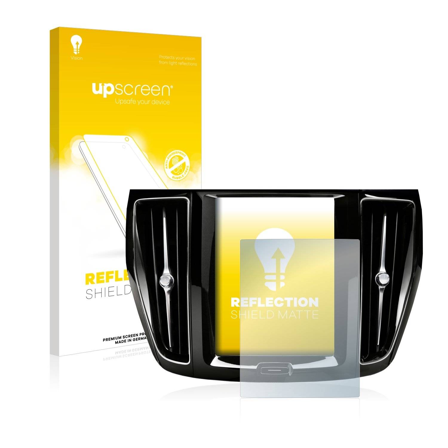 upscreen Reflectio Shiel Matt Premiu Displayschutzfoli fü Volv Sensu Connec V60