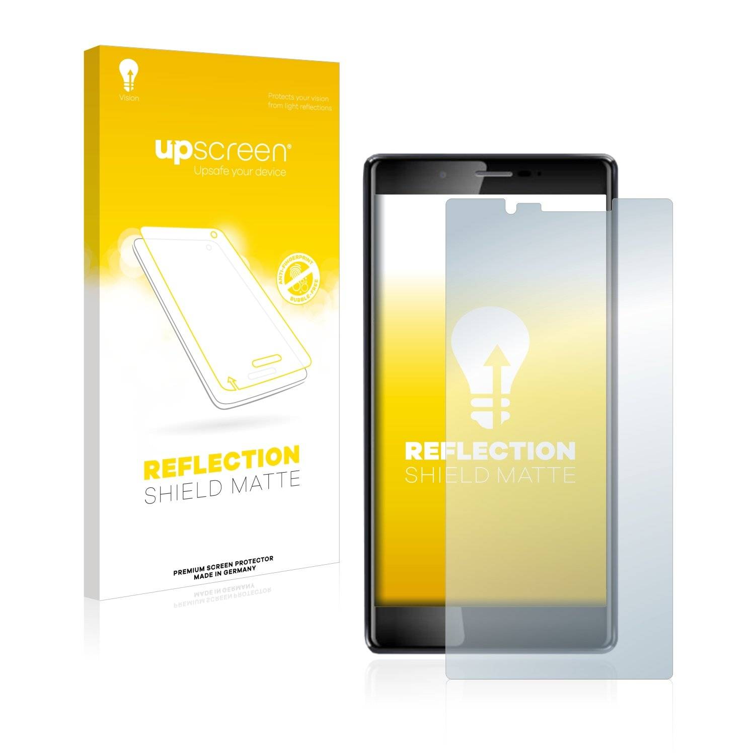 upscreen Reflectio Shiel Matt Premiu Displayschutzfoli fü Leago T10