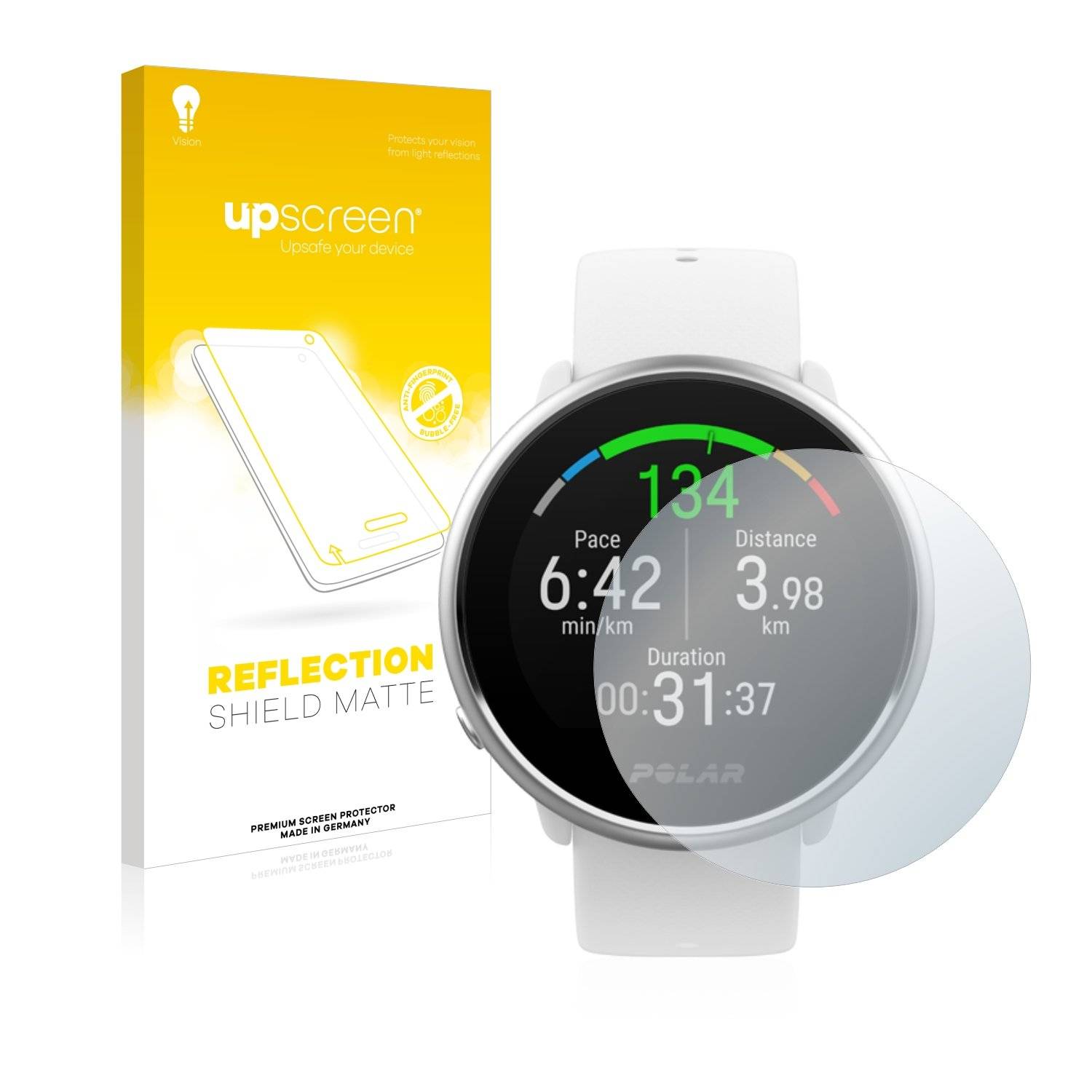 upscreen Reflectio Shiel Matt Premiu Displayschutzfoli fü Pola Ignite