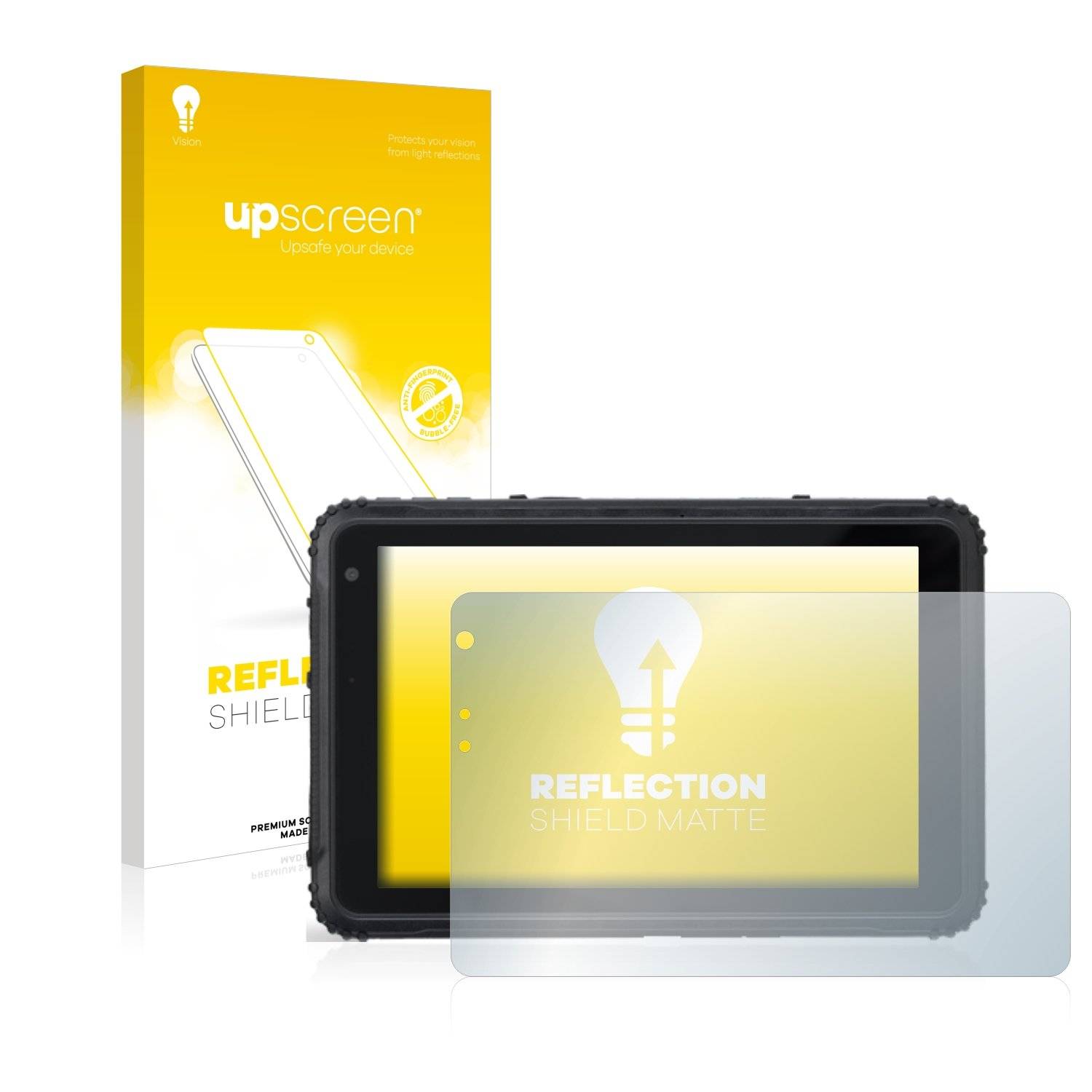 upscreen Reflectio Shiel Matt Premiu Displayschutzfoli fü Caterpilla Ca T2 Pro