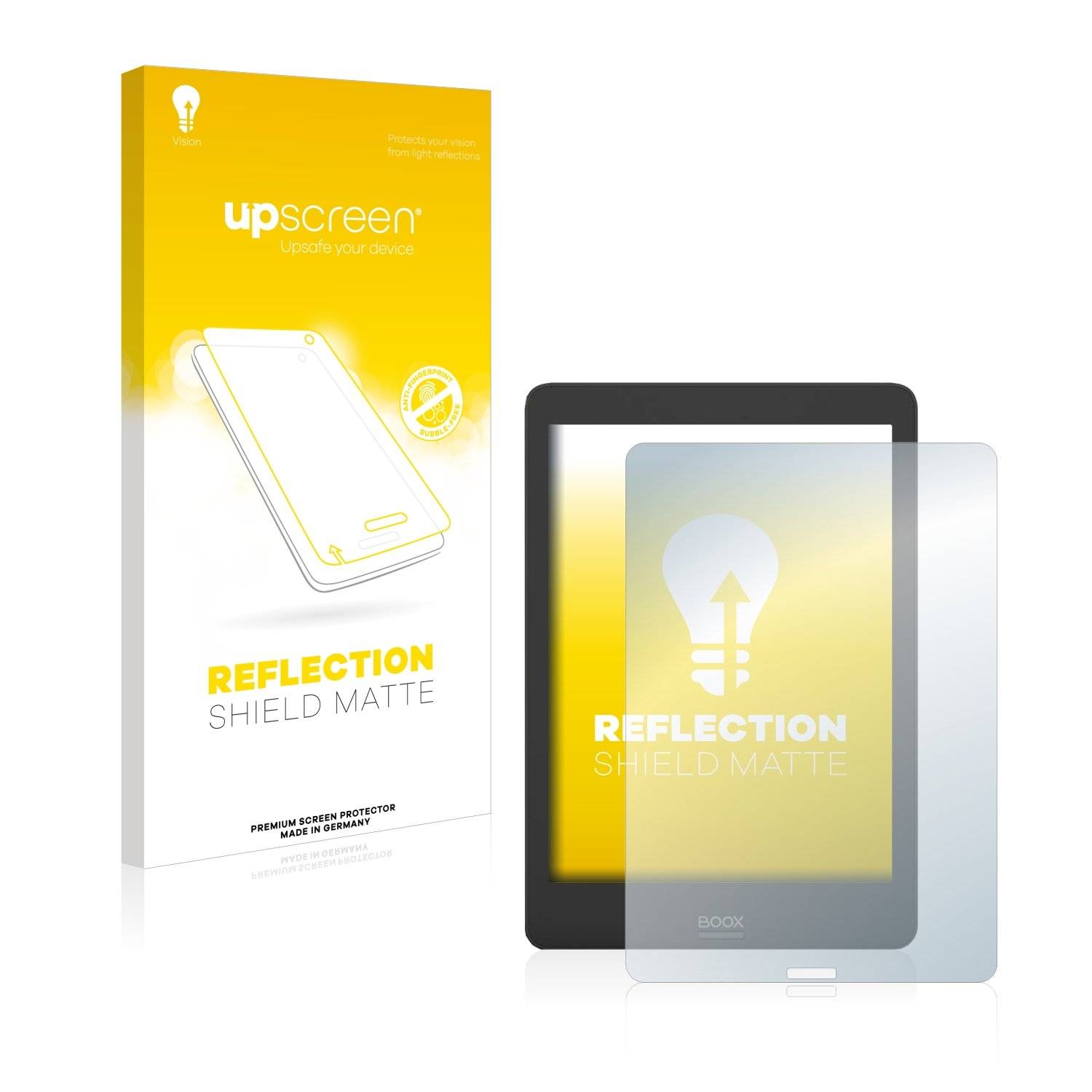 upscreen Reflectio Shiel Matt Premiu Displayschutzfoli fü Ony Boo Nov Pro