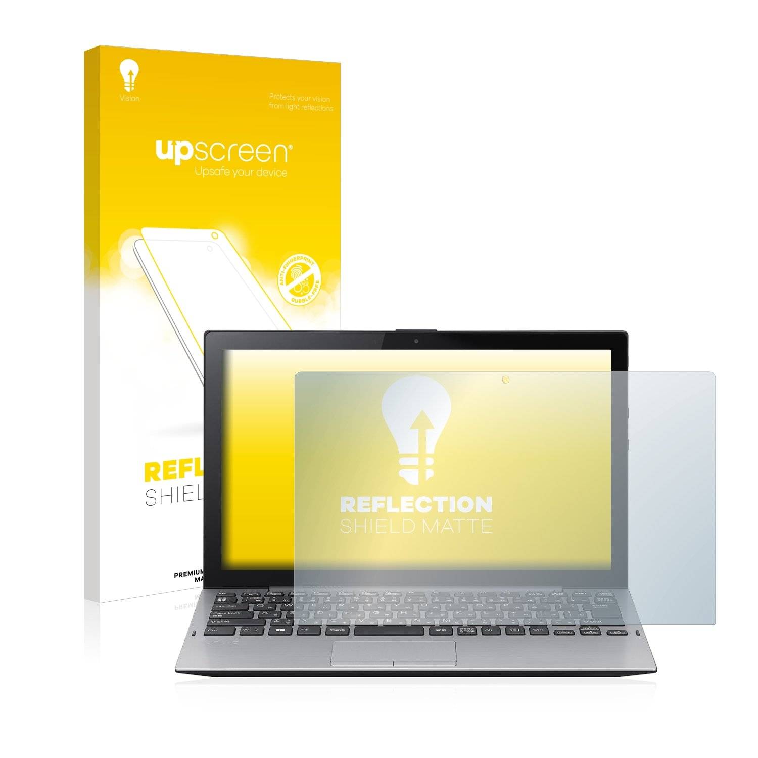 upscreen Reflectio Shiel Matt Premiu Displayschutzfoli fü Son Vai A12