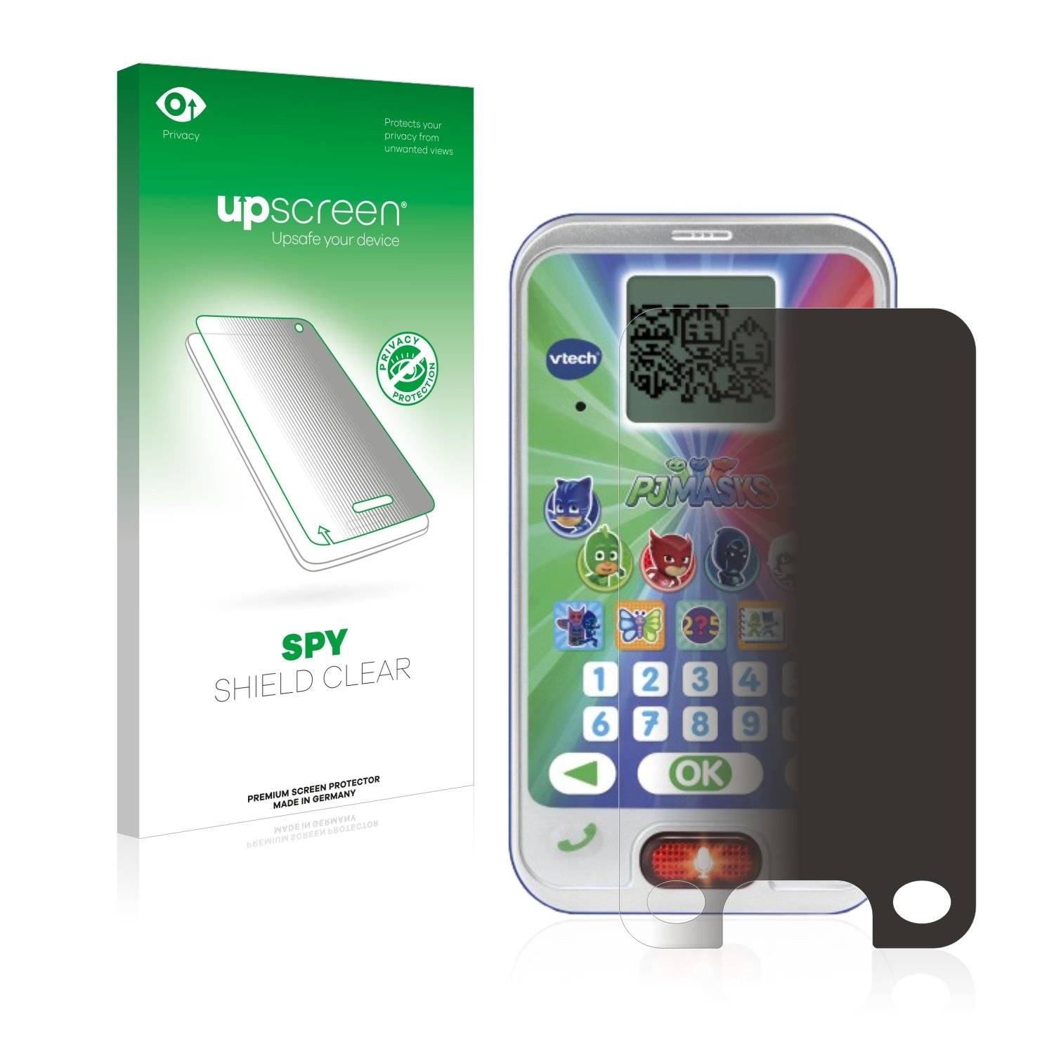 upscreen Sp Shiel Clea Premiu Blickschutzfoli fü Vtec P Mask Superlernhandy