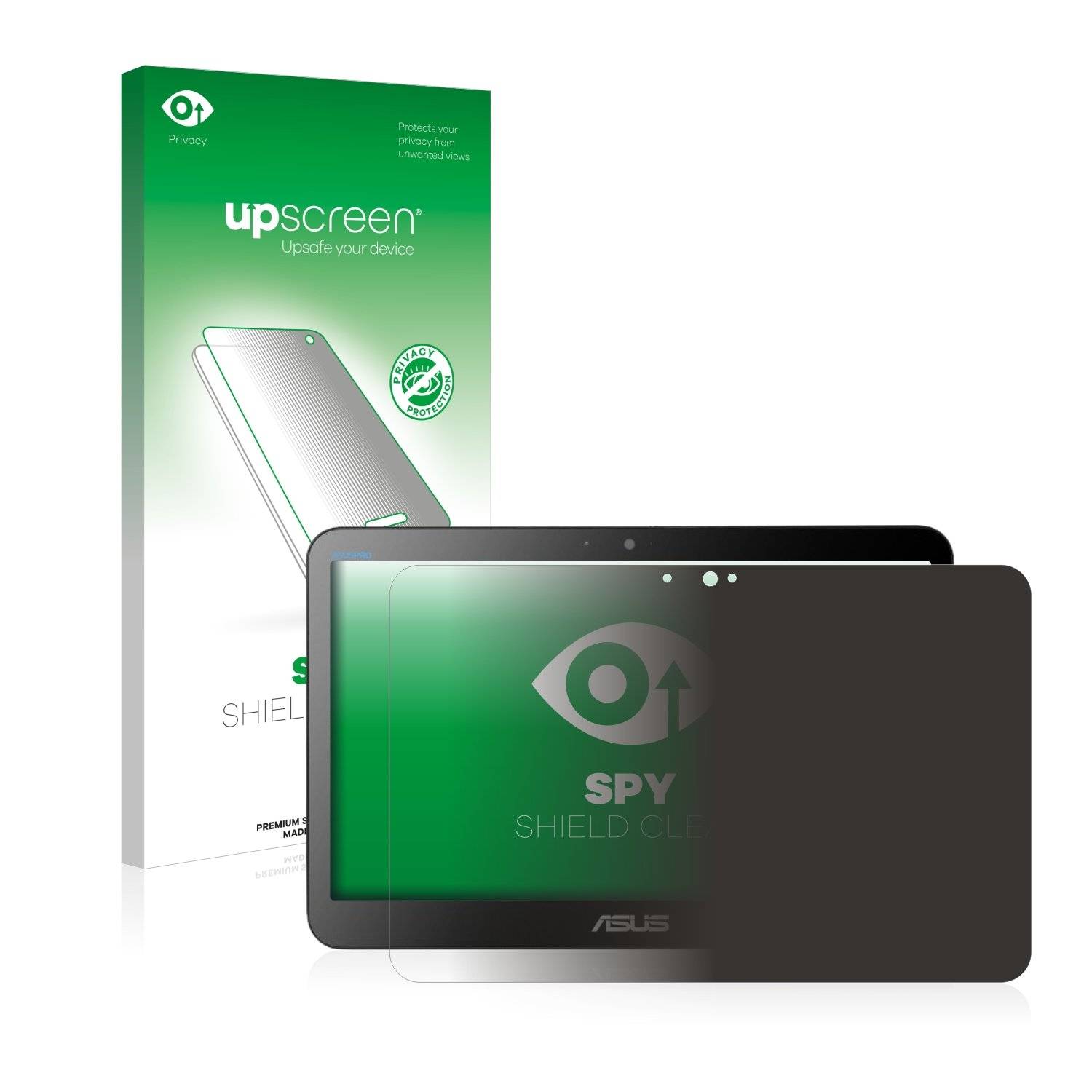 upscreen Sp Shiel Clea Premiu Blickschutzfoli fü Asu Pr A411 All-in-On PC