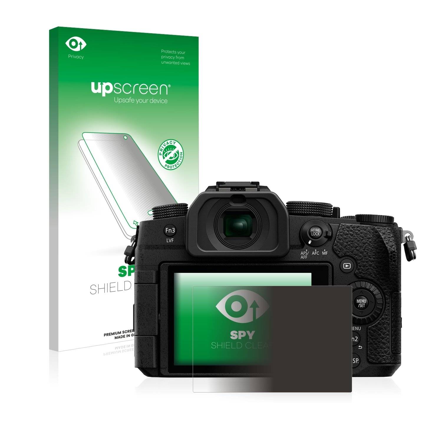 upscreen Sp Shiel Clea Premiu Blickschutzfoli fü Panasoni Lumi DC-G91