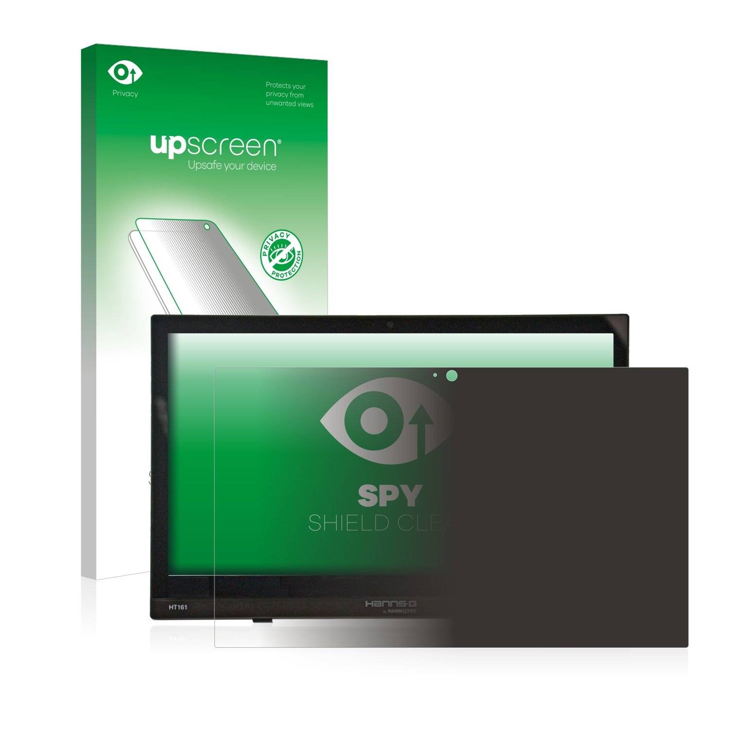 upscreen Sp Shiel Clea Premiu Blickschutzfoli fü Hannspre HT161HNB