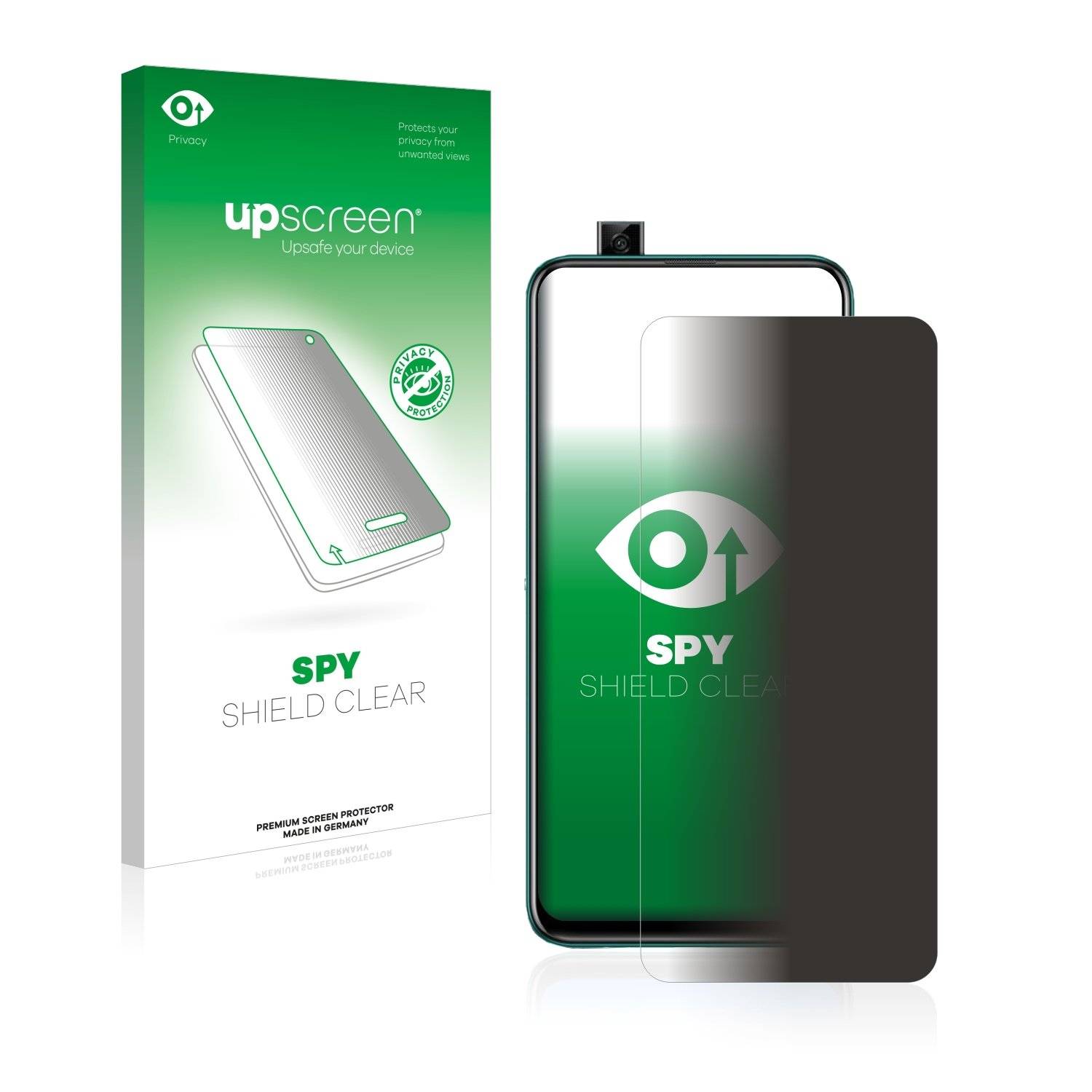upscreen Sp Shiel Clea Premiu Blickschutzfoli fü Huawe smar Z