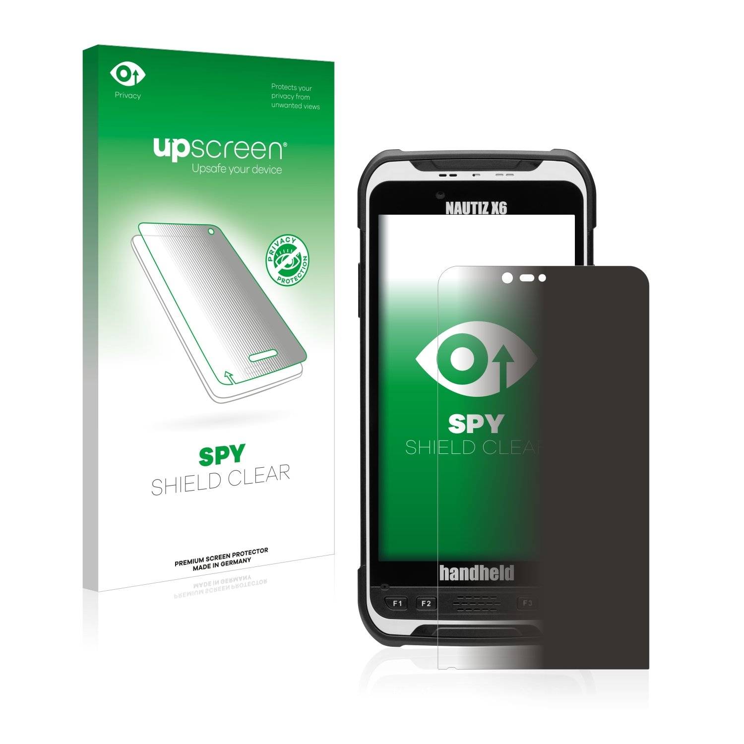 upscreen Sp Shiel Clea Premiu Blickschutzfoli fü Handhel Nauti X6