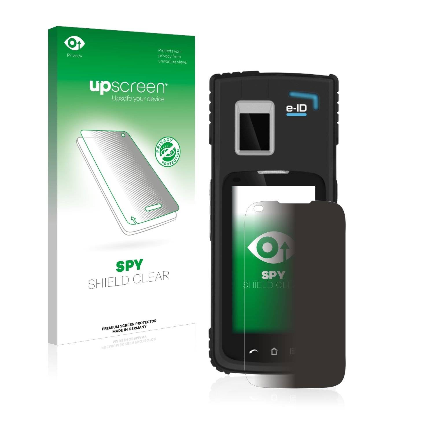 upscreen Sp Shiel Clea Premiu Blickschutzfoli fü Copperni C-On e-ID
