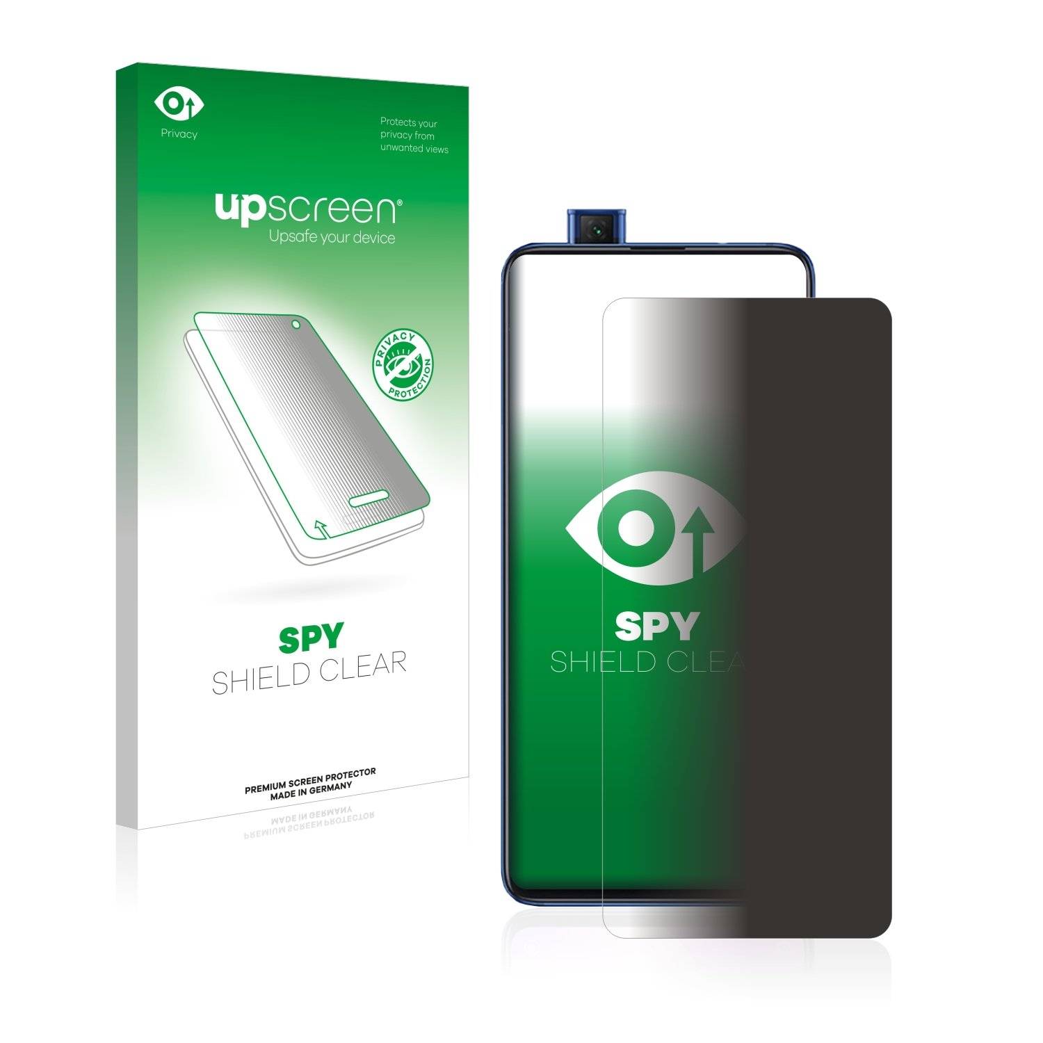 upscreen Sp Shiel Clea Premiu Blickschutzfoli fü Xiaom Redm K20