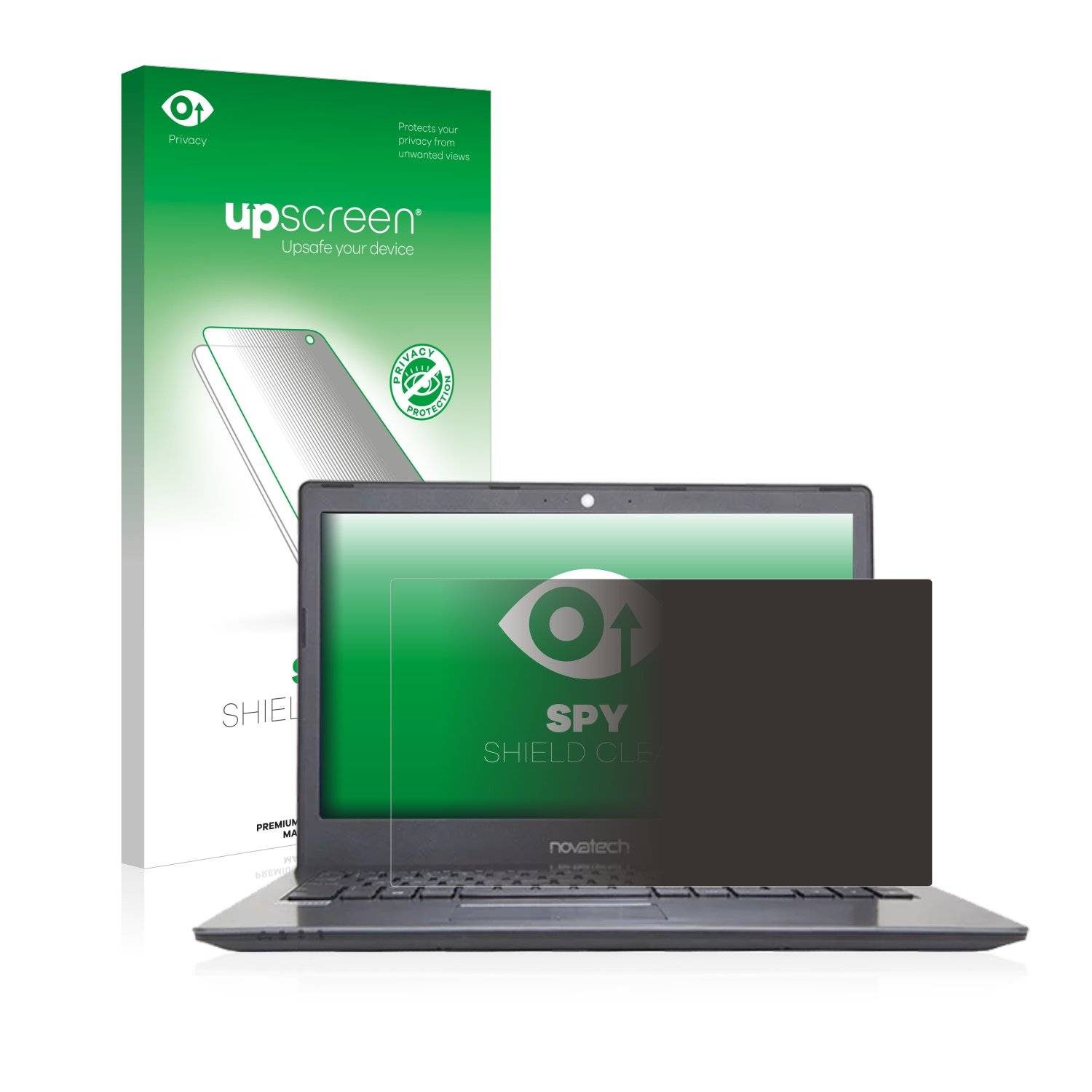 upscreen Sp Shiel Clea Premiu Blickschutzfoli fü Novatec npr N1654