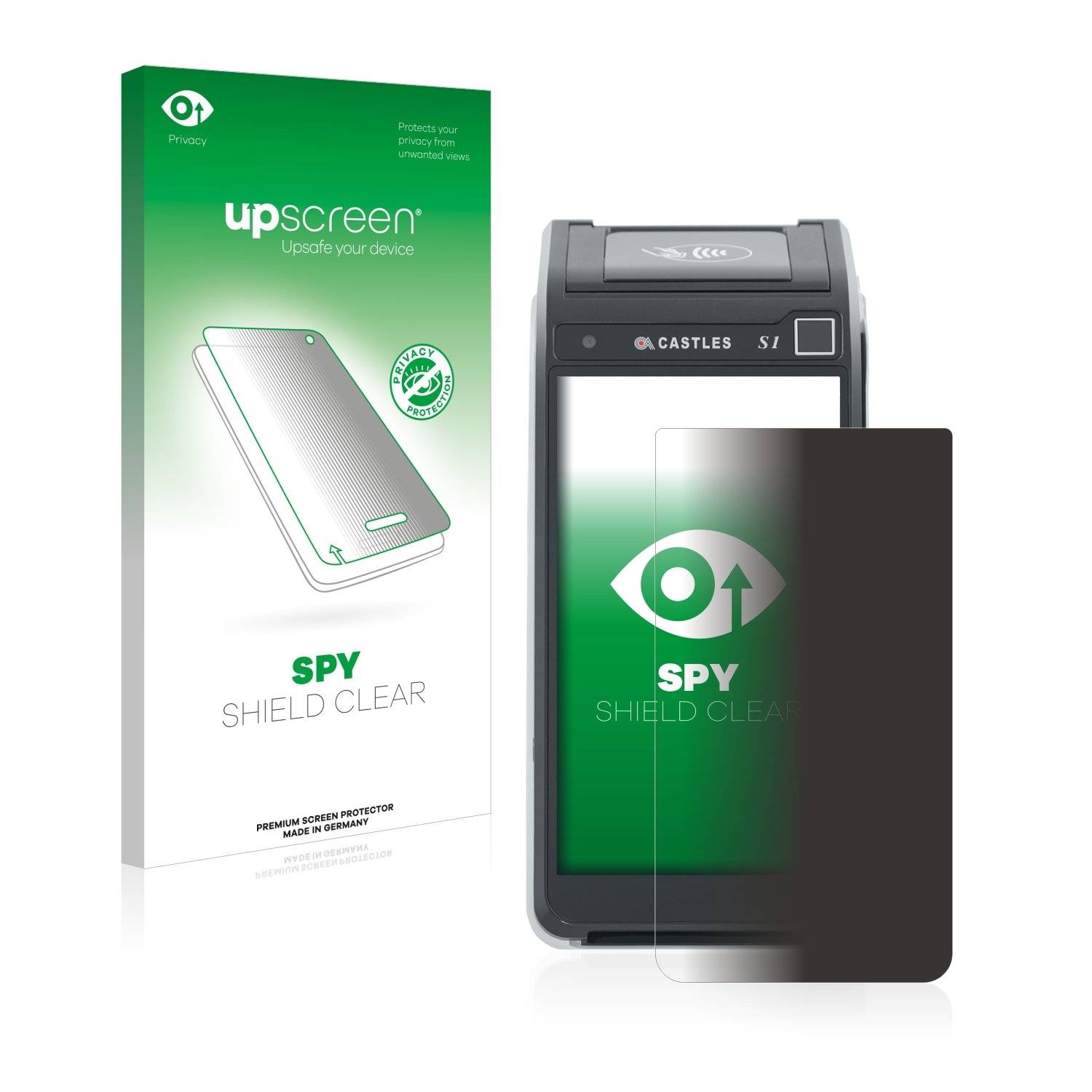upscreen Sp Shiel Clea Premiu Blickschutzfoli fü Castle Technolog Satur 1000F