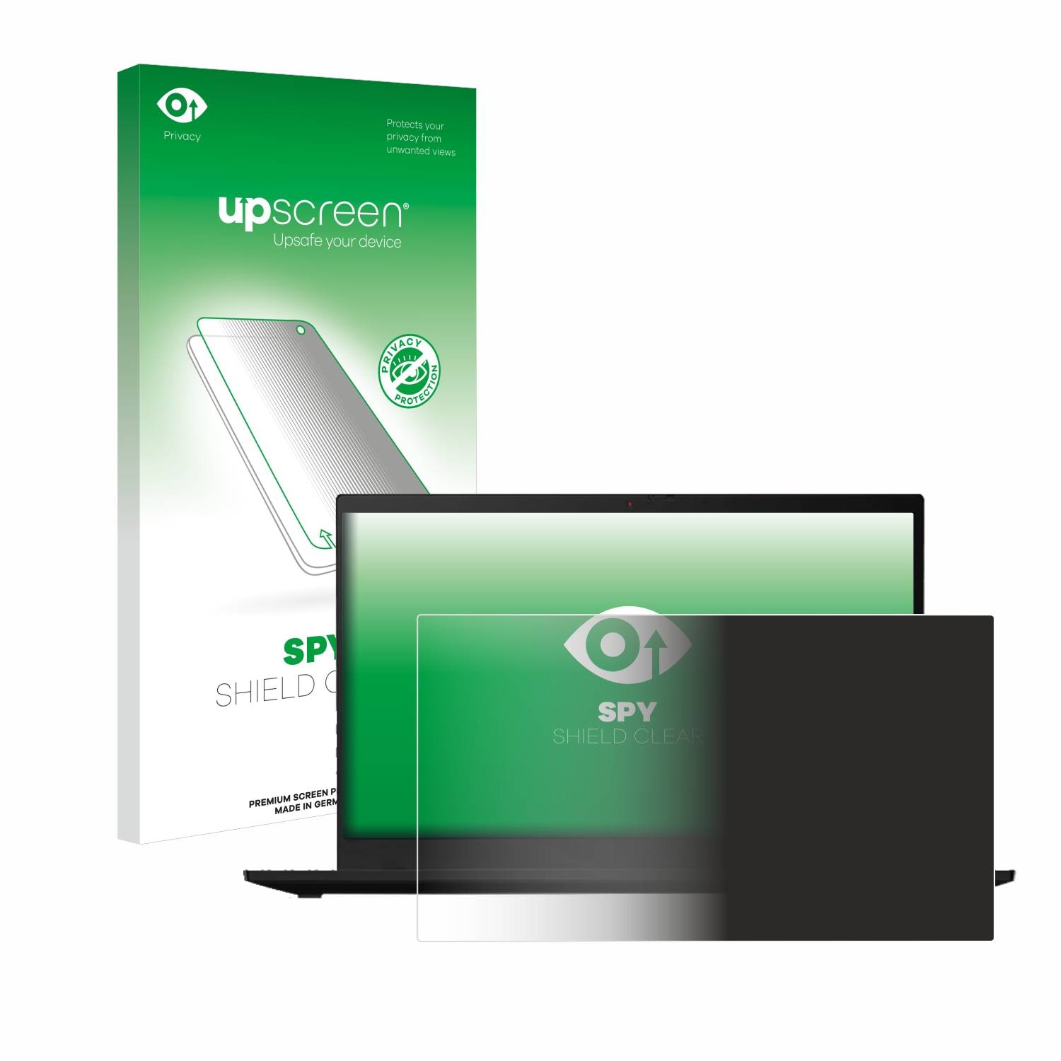 upscreen Spy Shield Sichtschutz-Folie für Lenovo ThinkPad X1 Carbon (7. Gen.)