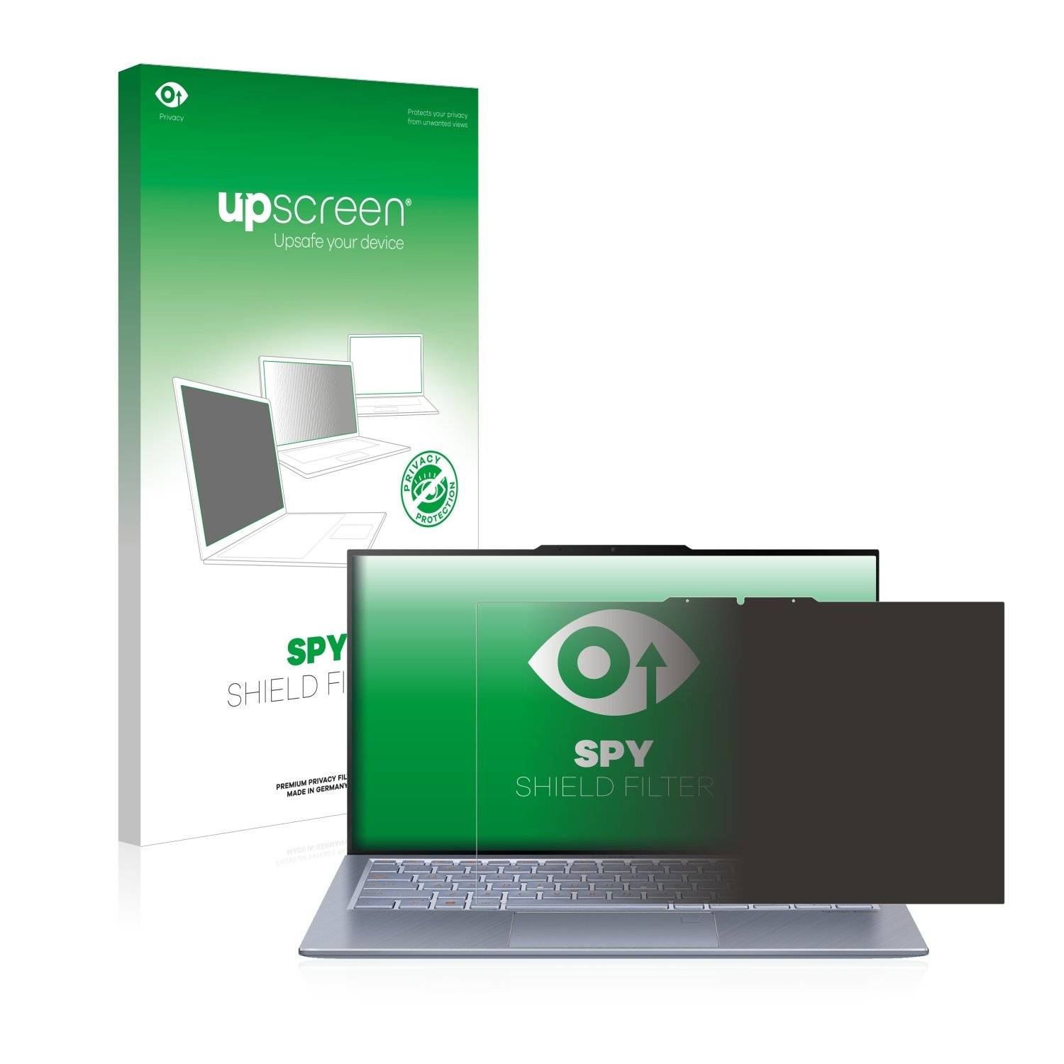 upscreen Sp Shiel Filte Premiu Blickschutzfilte fü Asu ZenBoo S1 UX392FN