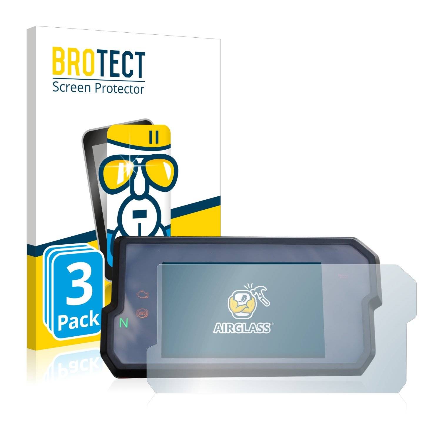 3 BROTECT AirGlass Panzerglasfoli fü KT 39 Duk 2017