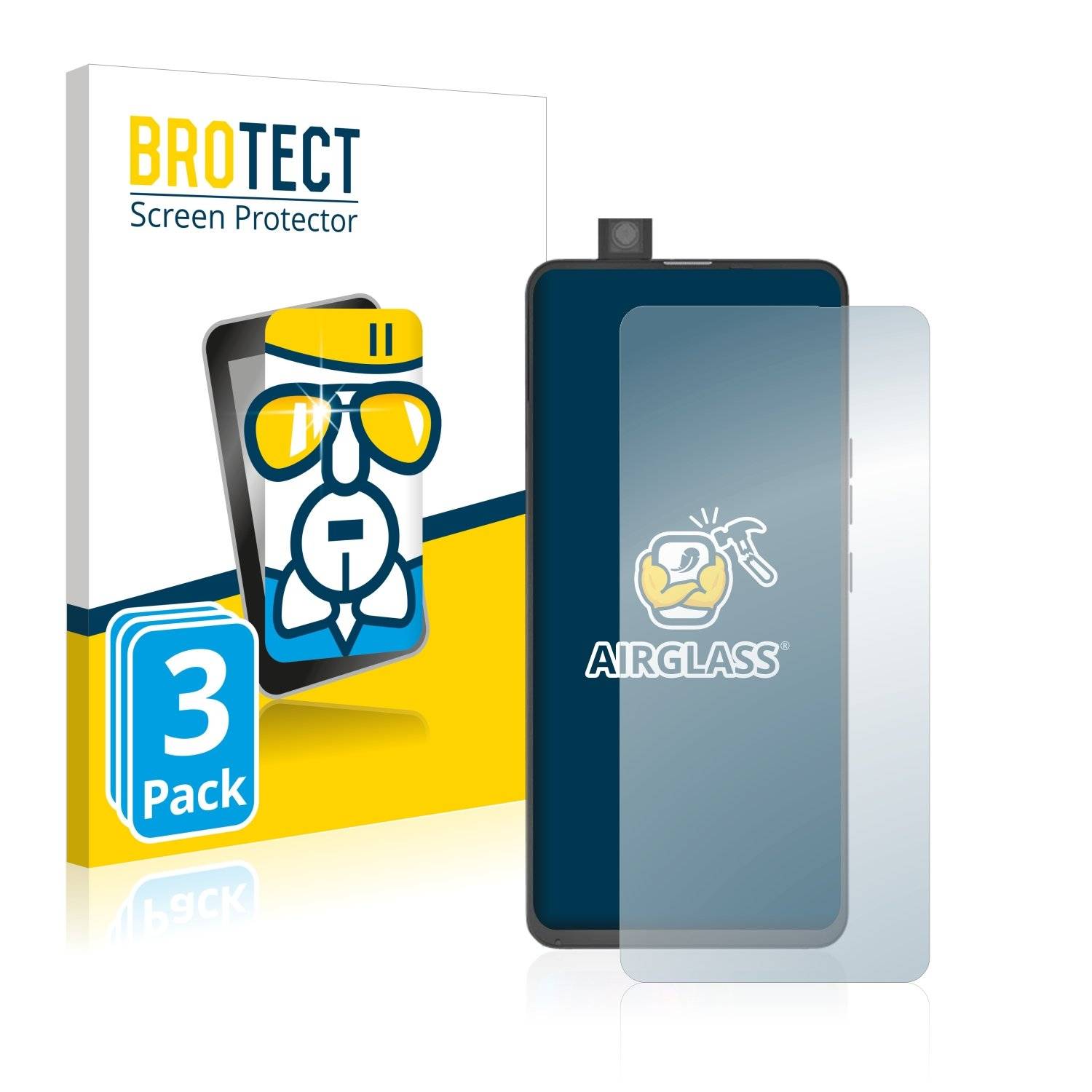 3 BROTECT AirGlass Panzerglasfoli fü Archo Diamon 2019