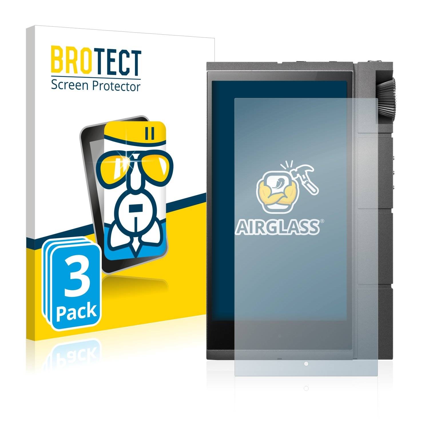 3 BROTECT AirGlass Panzerglasfoli fü Astell&Ker Kan Cube