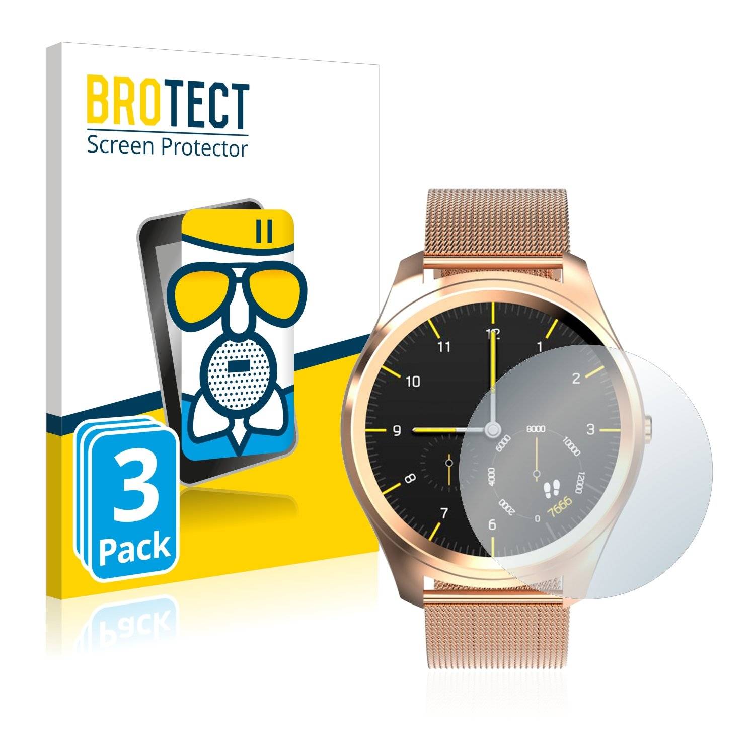 3 BROTECT AirGlass Matt Panzerglasfoli fü Diggr DI03