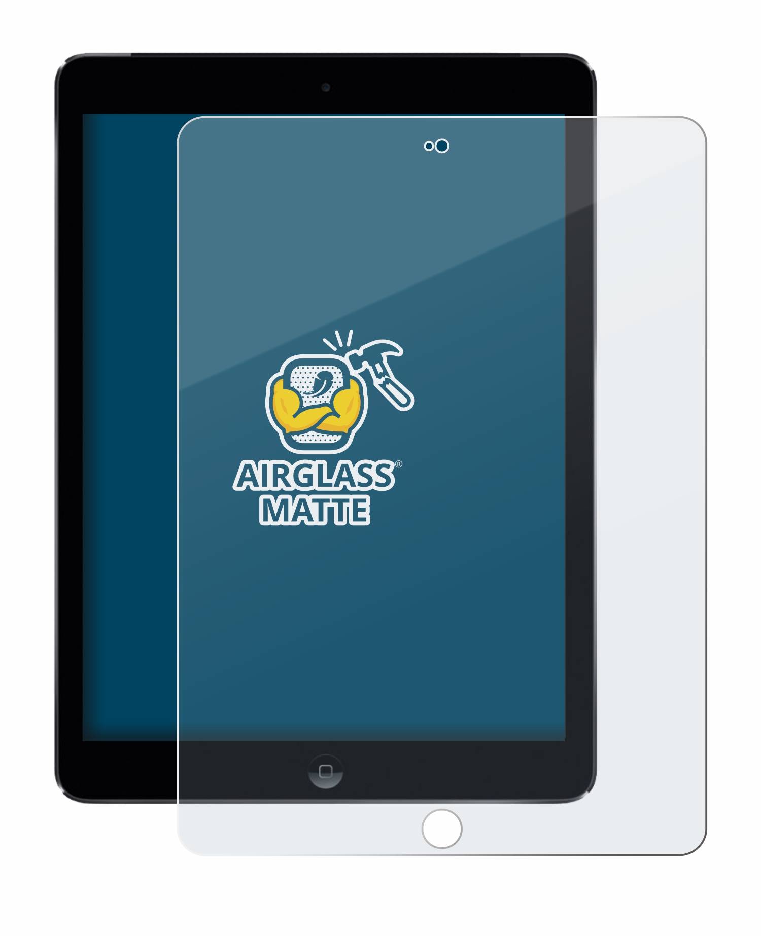 BROTECT AirGlass Matt Glas Panzer Folie für Apple iPad Air 2 2014